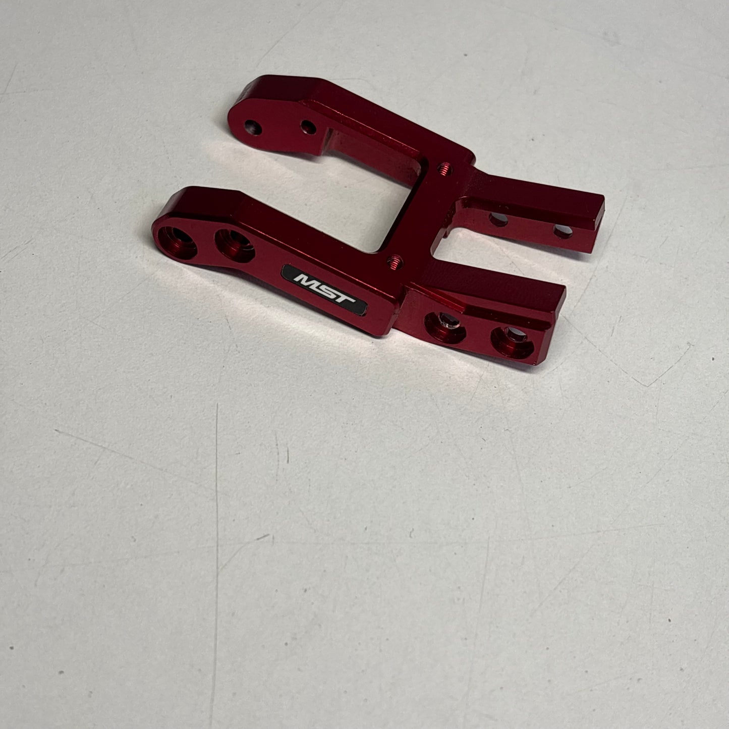 MST RMX 2.0 2.5 Rear Deck Connector Red Alloy