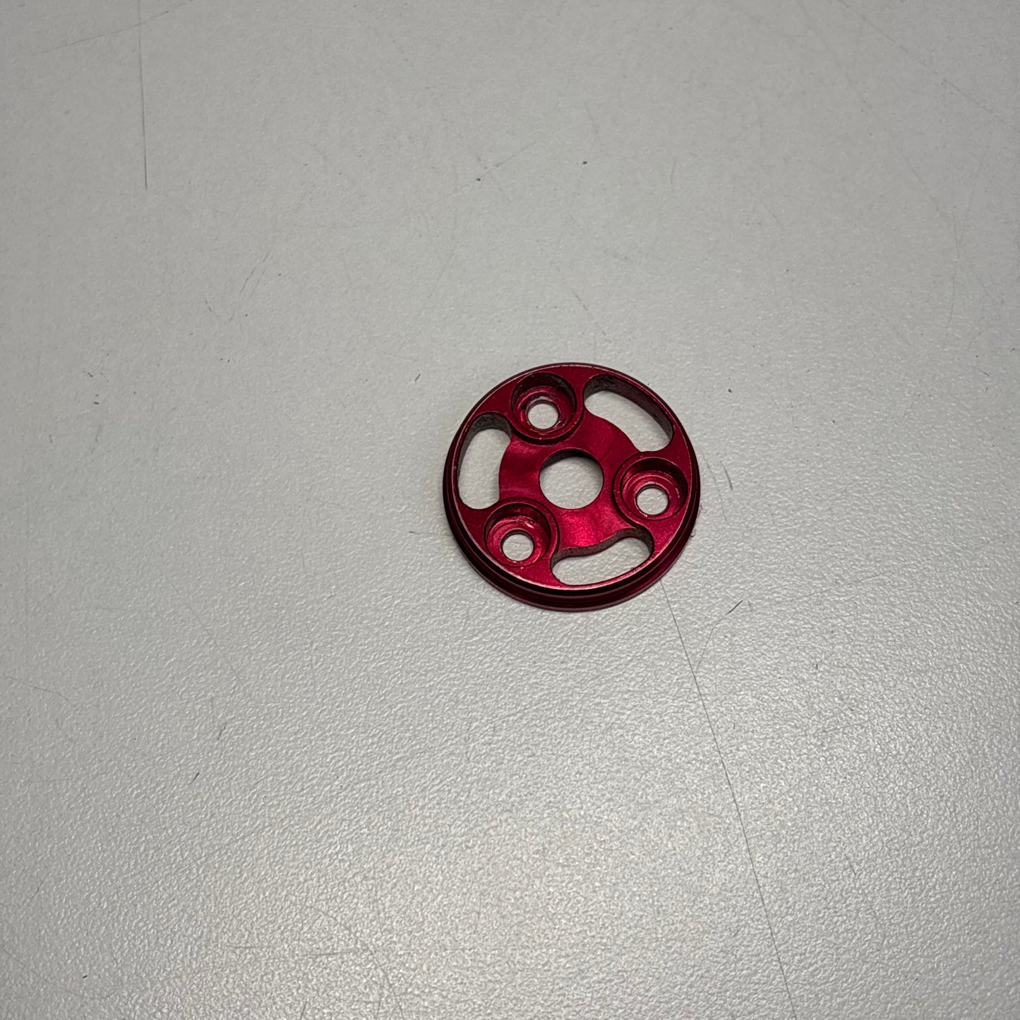 MST RMX 2.0 2.5 4.0 Red Alloy Spur Cover