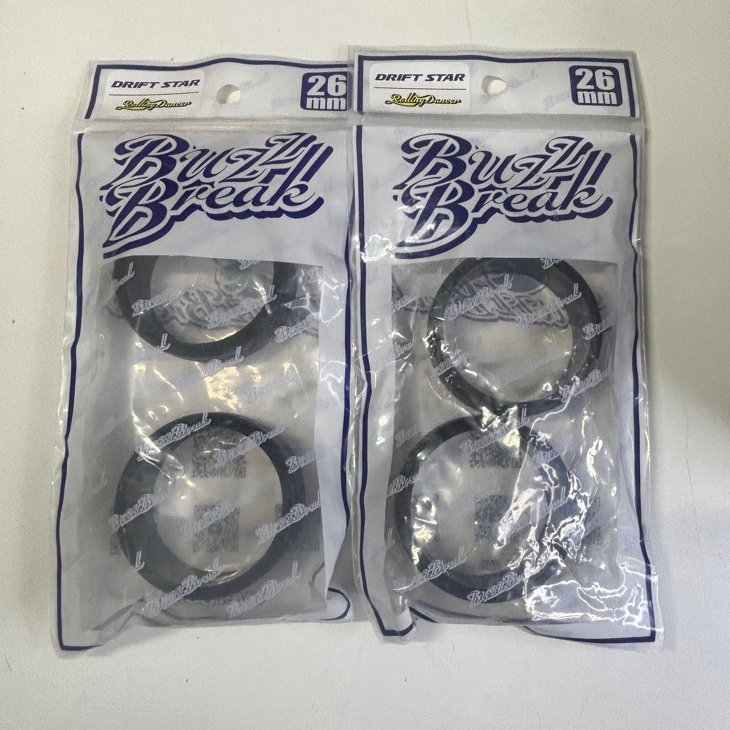 Buzz Break Rolling Dancer 26mm New Tyres