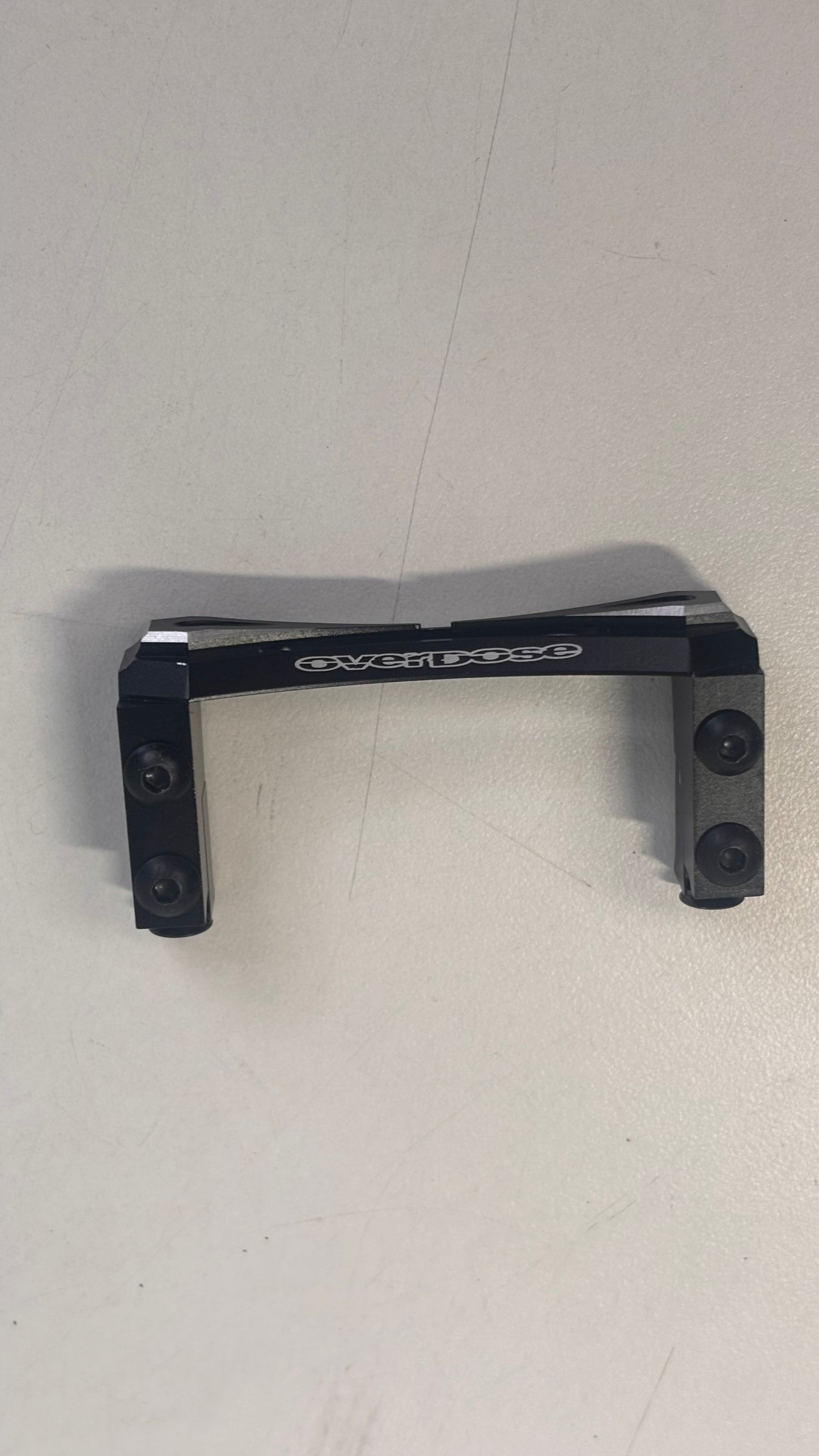 Overdose Black Alloy 2 Way Servo Holder Mount