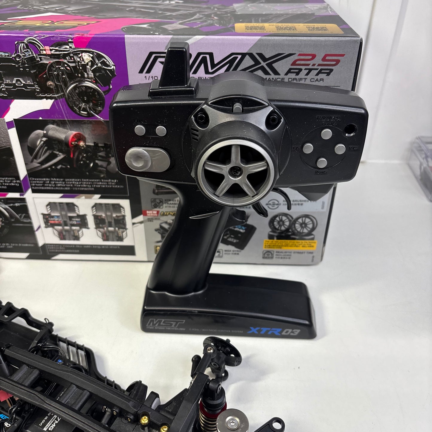 MST RMX 2.5 RWD Brushless Drift Almost Ready To Run Set Up Boxed
