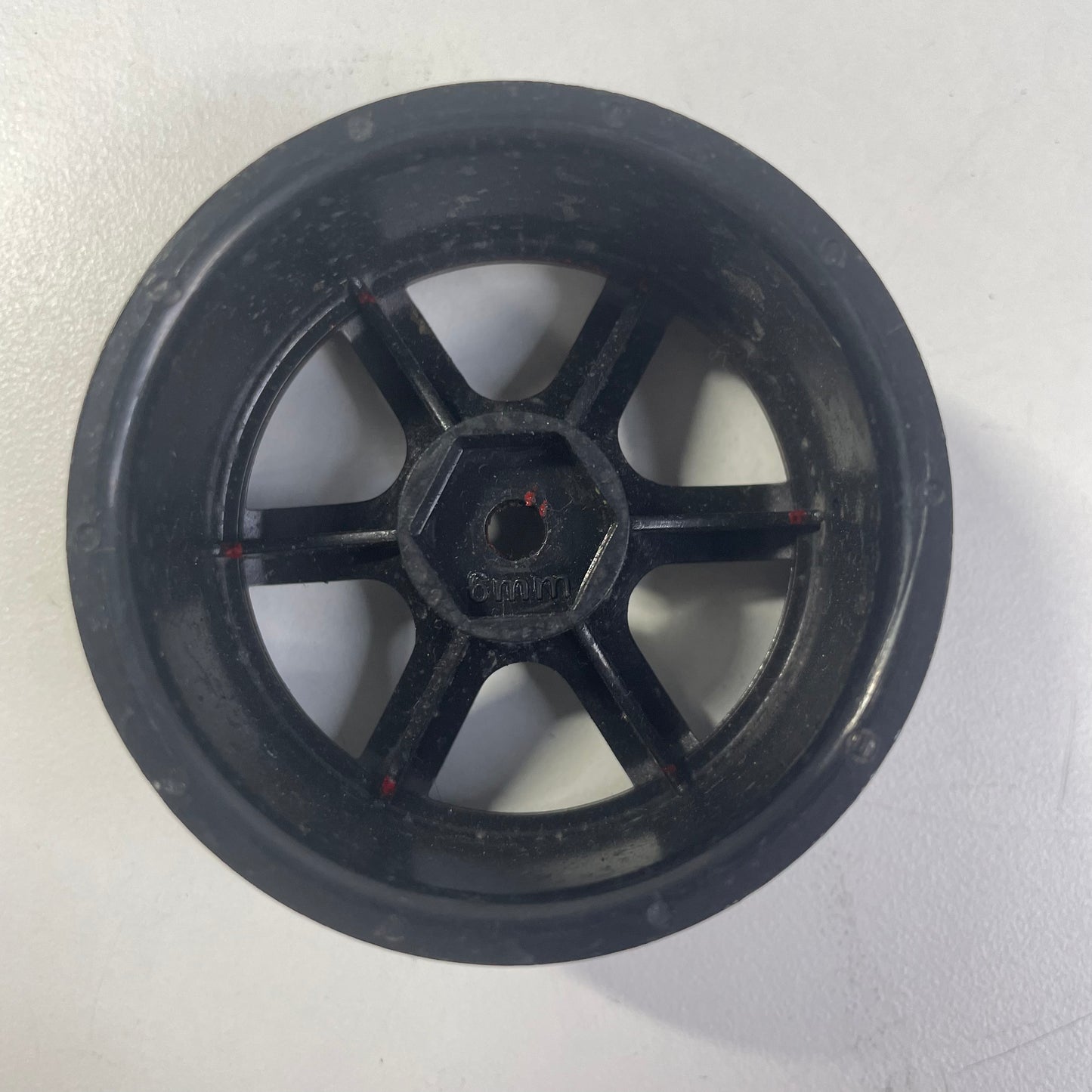 Black Wheels 6mm Offset X2