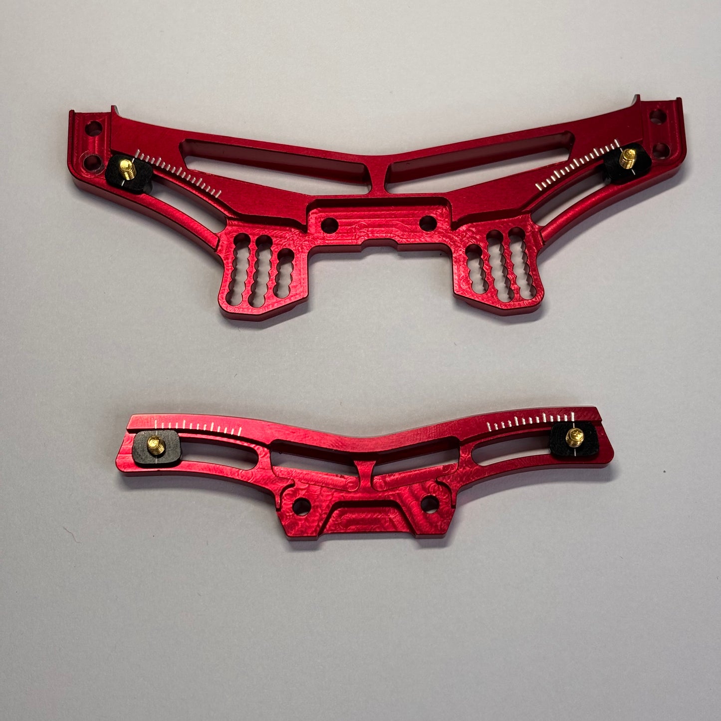 MST RMX 2.0 2.5 Red Alloy Shock Towers