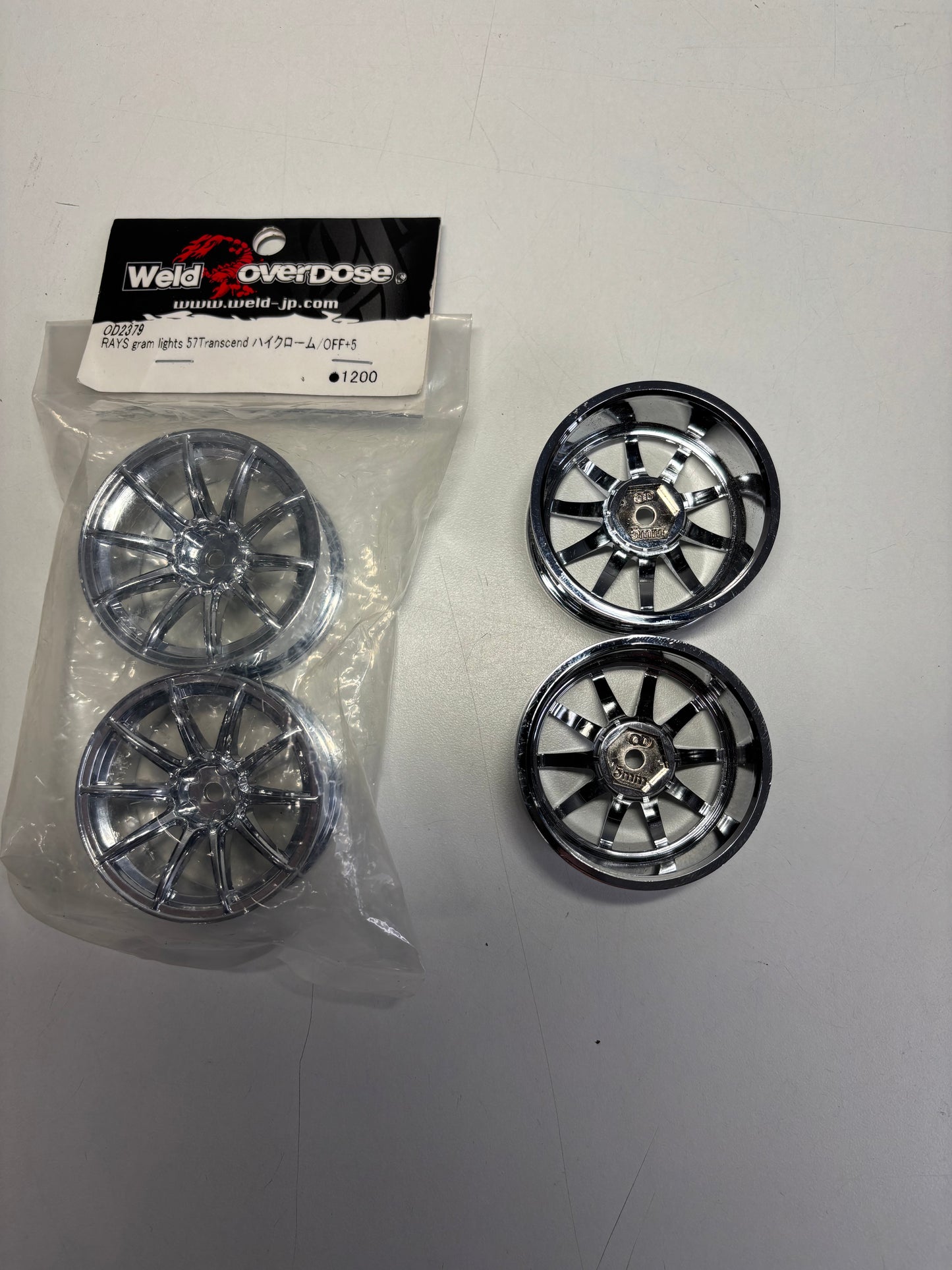 Overdose OD2379 Rays Gram Lights 57T Offset 5