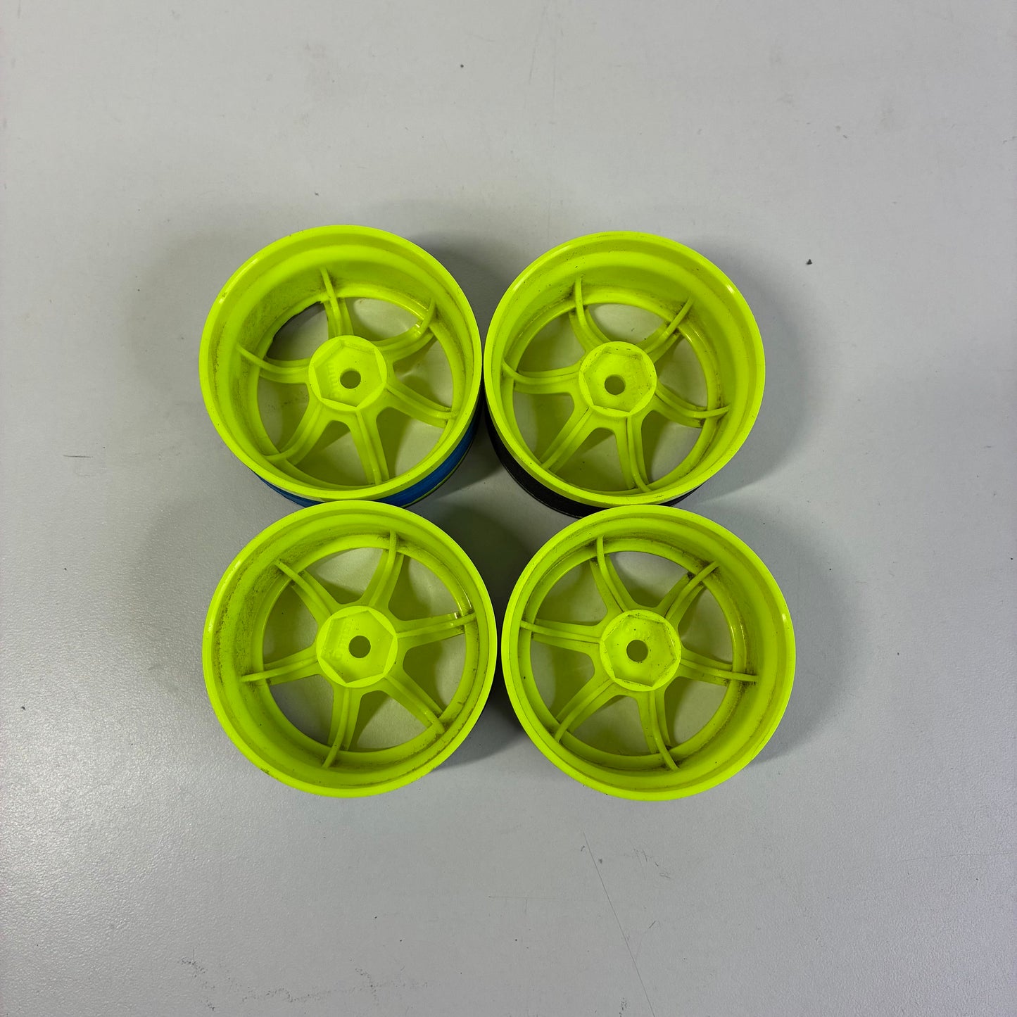 Yokomo Yellow Wheels Offset 6mm