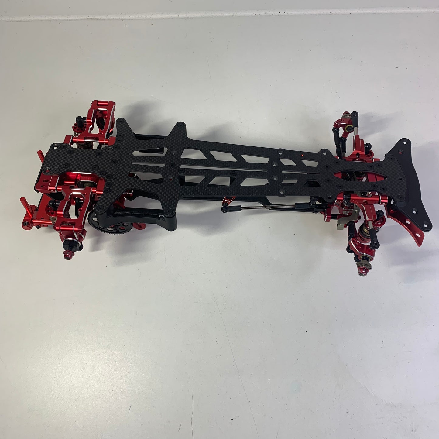 Yokomo SD2 Full Hop Up Red Alloy Drift Chassis RWD