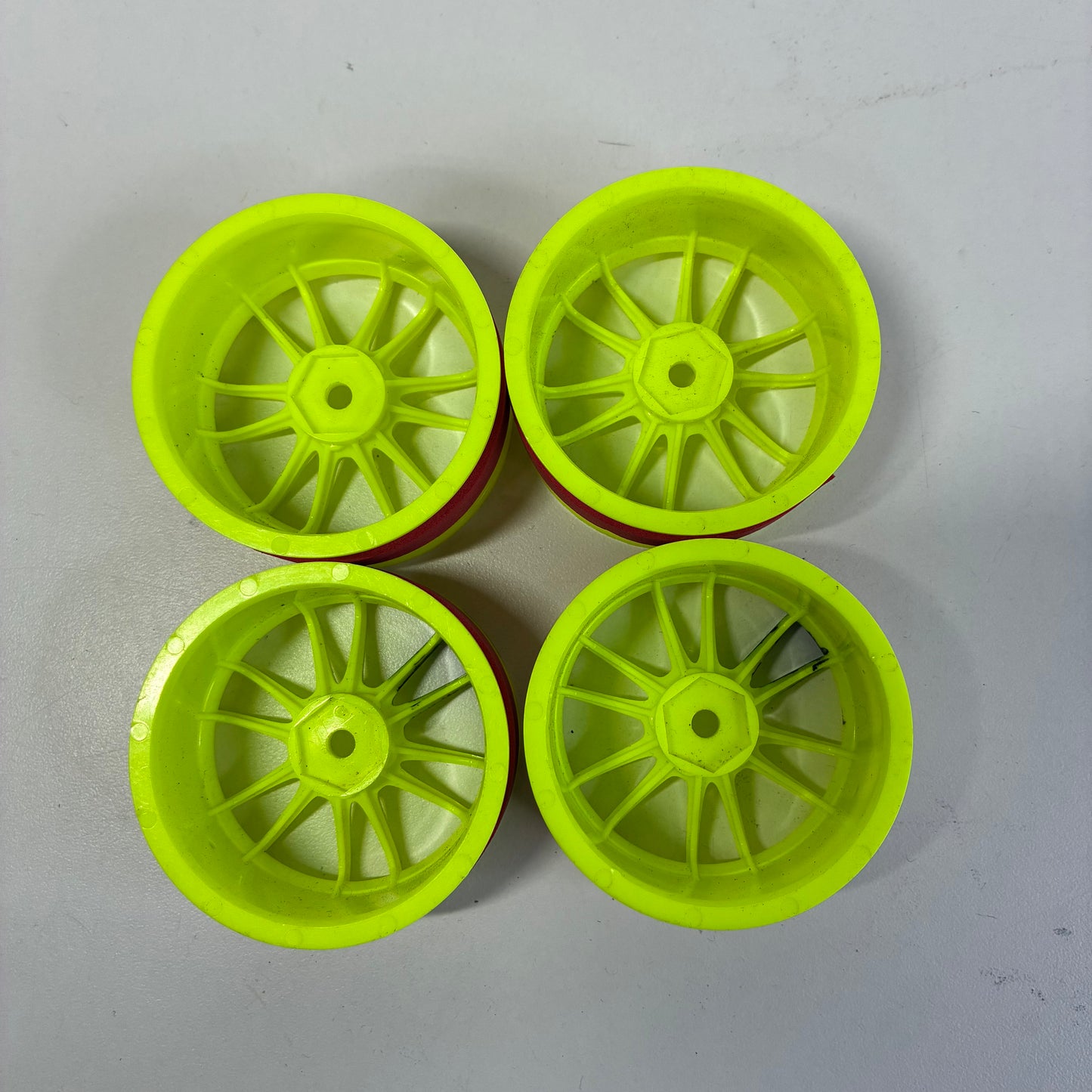 Yokomo Yellow Wheels Work ZR7 Offset 3