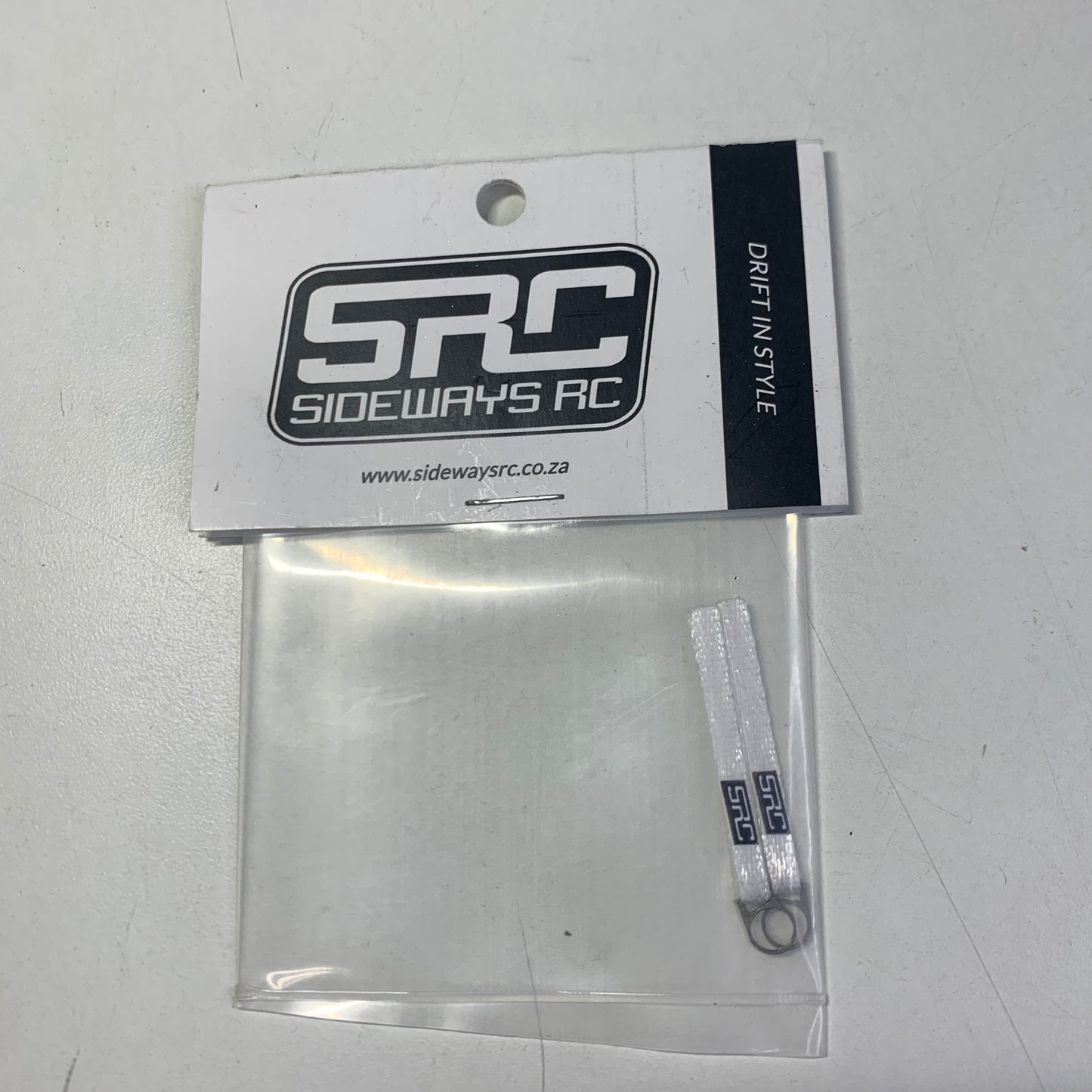 SRC White Tow Strap