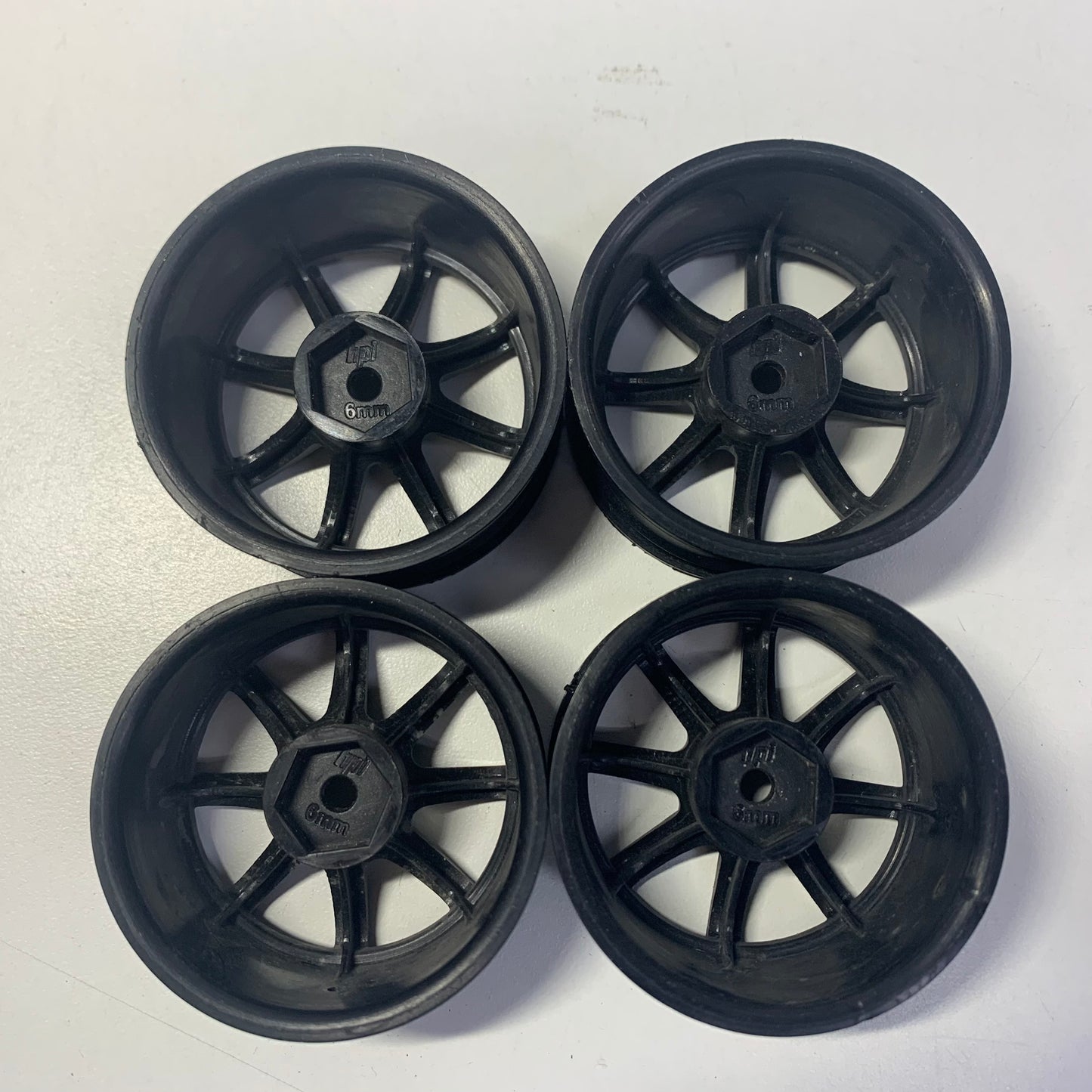 HPI Black Wheels Offset 6mm