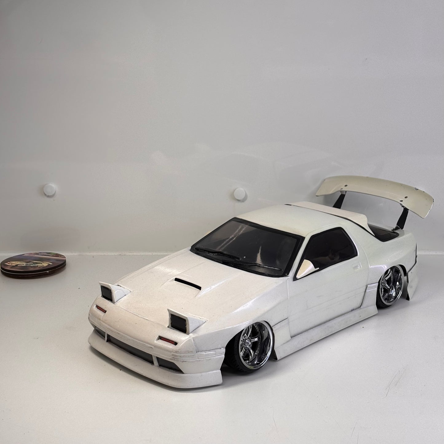 RC Art White Mazda RX7 FC3S