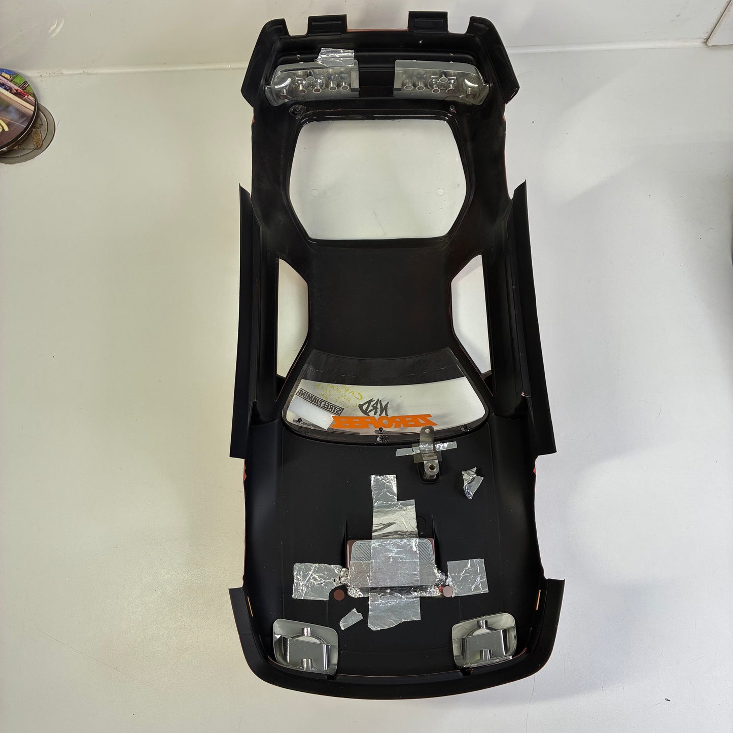 Yokomo? Mazda RX7 FC3S Orange Bodyshell