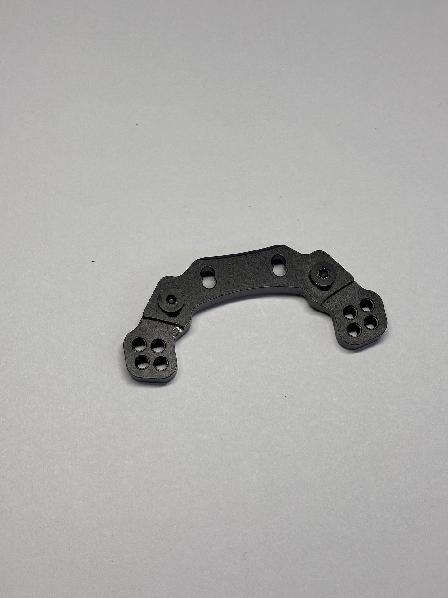 Overdose Black Alloy Rear Mount Upper Arm Holder OD2404b