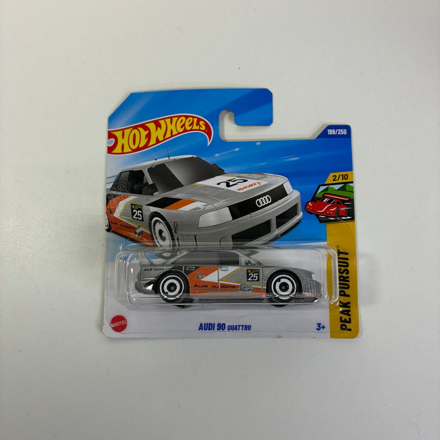 Hot Wheels AUDI 90 QUATTRO PEAK PURSUIT (Grey 0range Mix)