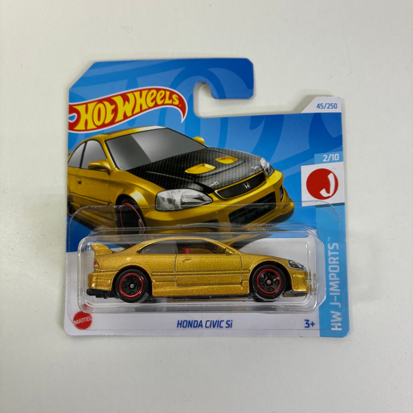 Hot Wheels HONDA CIVIC Si HW J-IMPORTS (Gold)