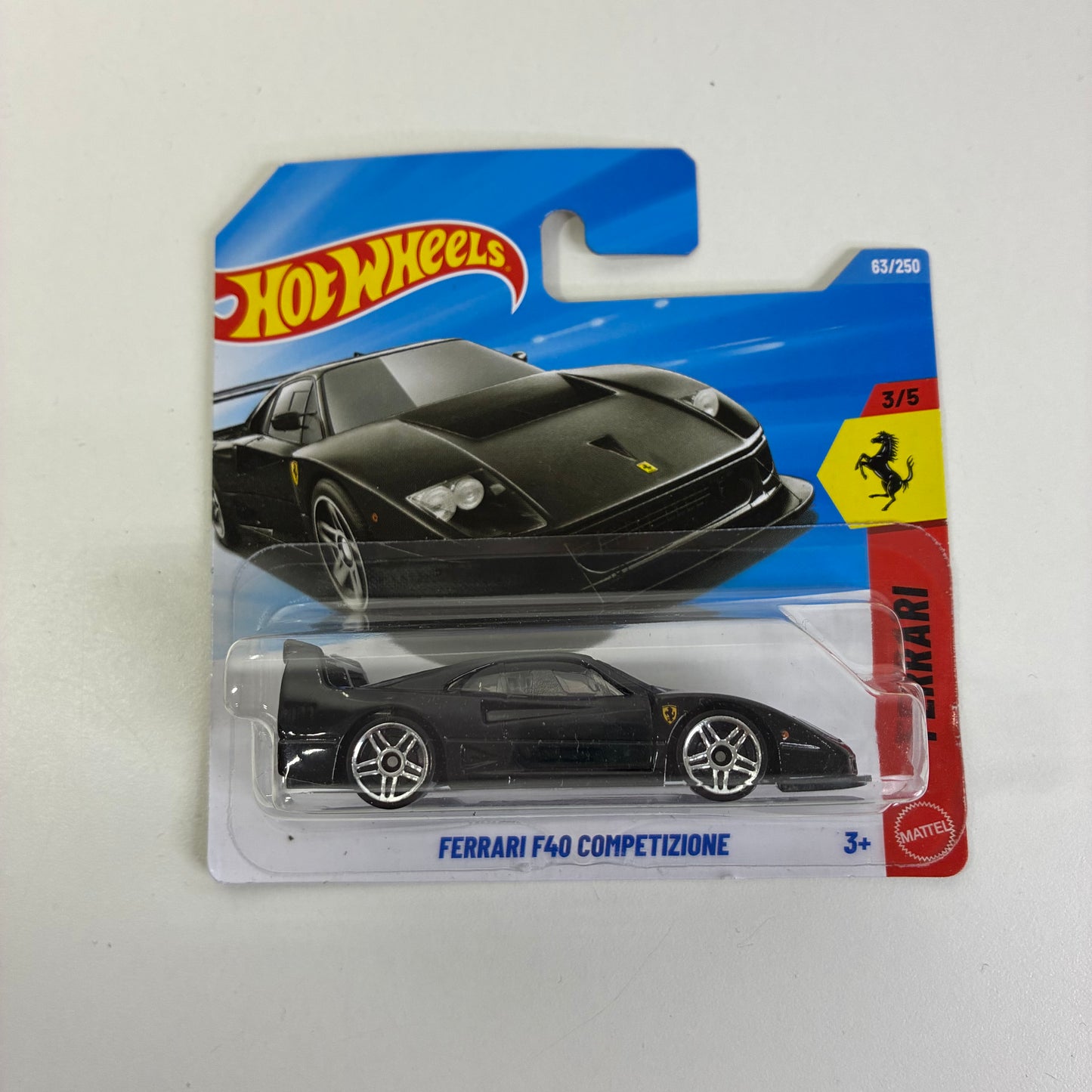 Hot Wheels FERRARI F40 COMPETIZIONE (Black)