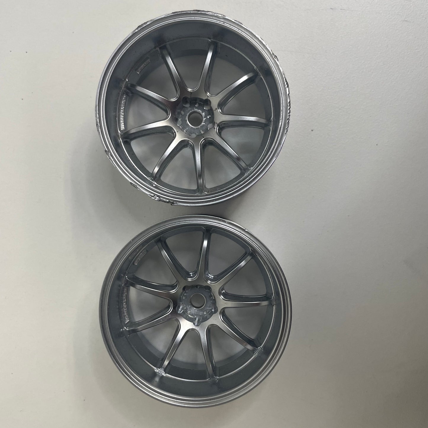 Overdose SSR Professor SP5 Wheels Pair x2 7MM Silver