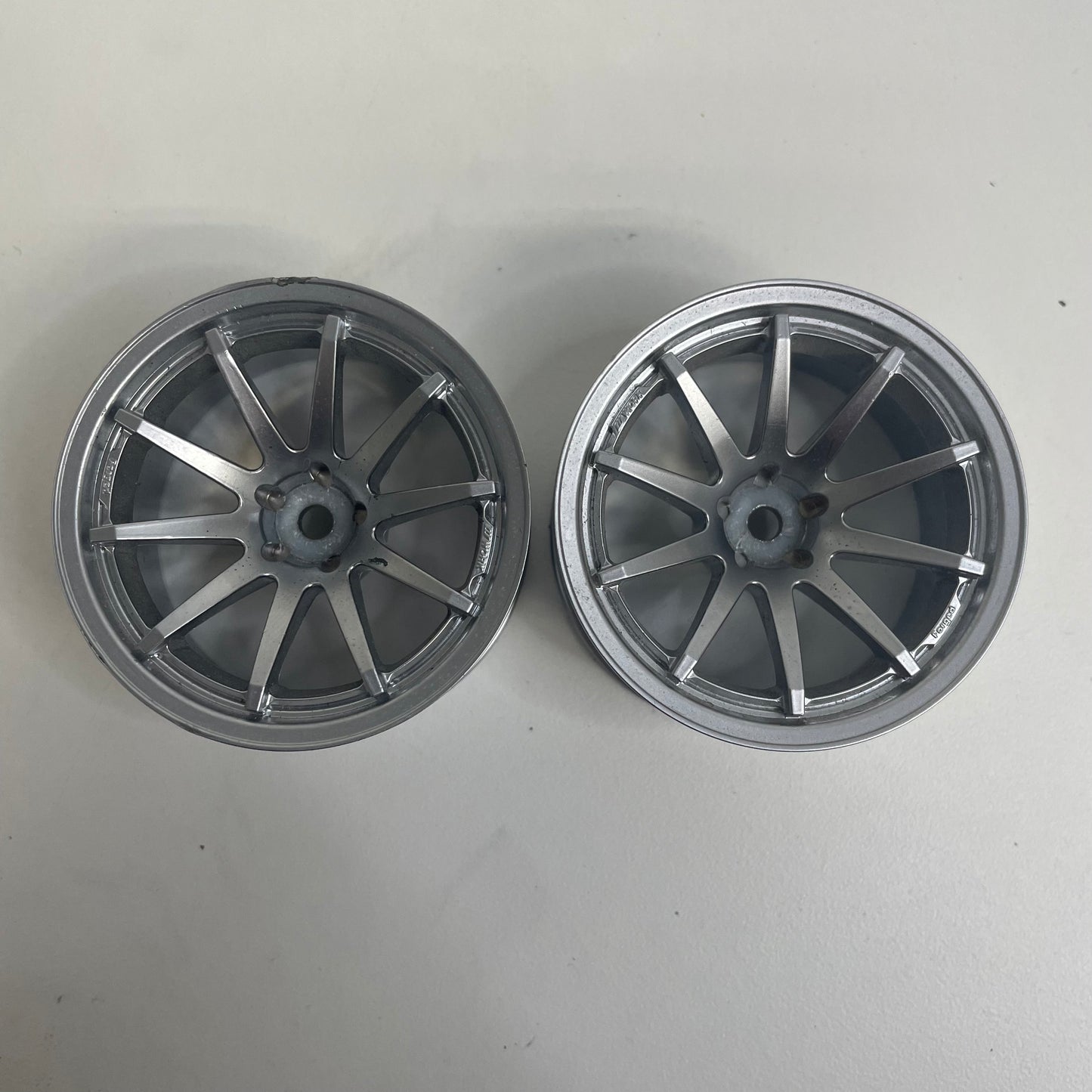 Overdose Work Wheels Pair x2 7MM Silver