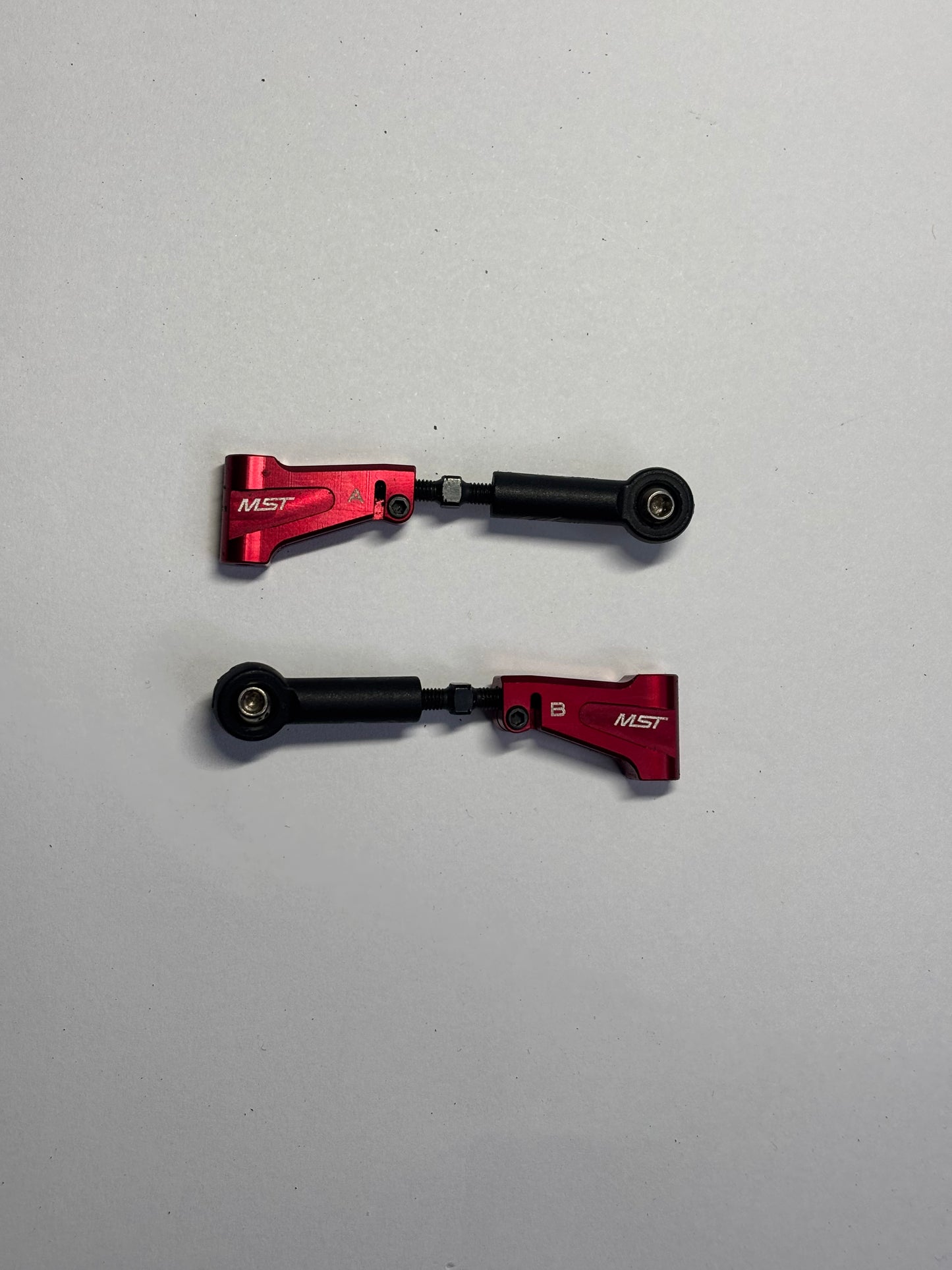 MST RMX 2.0 2.5 Red Alloy Upper Arms
