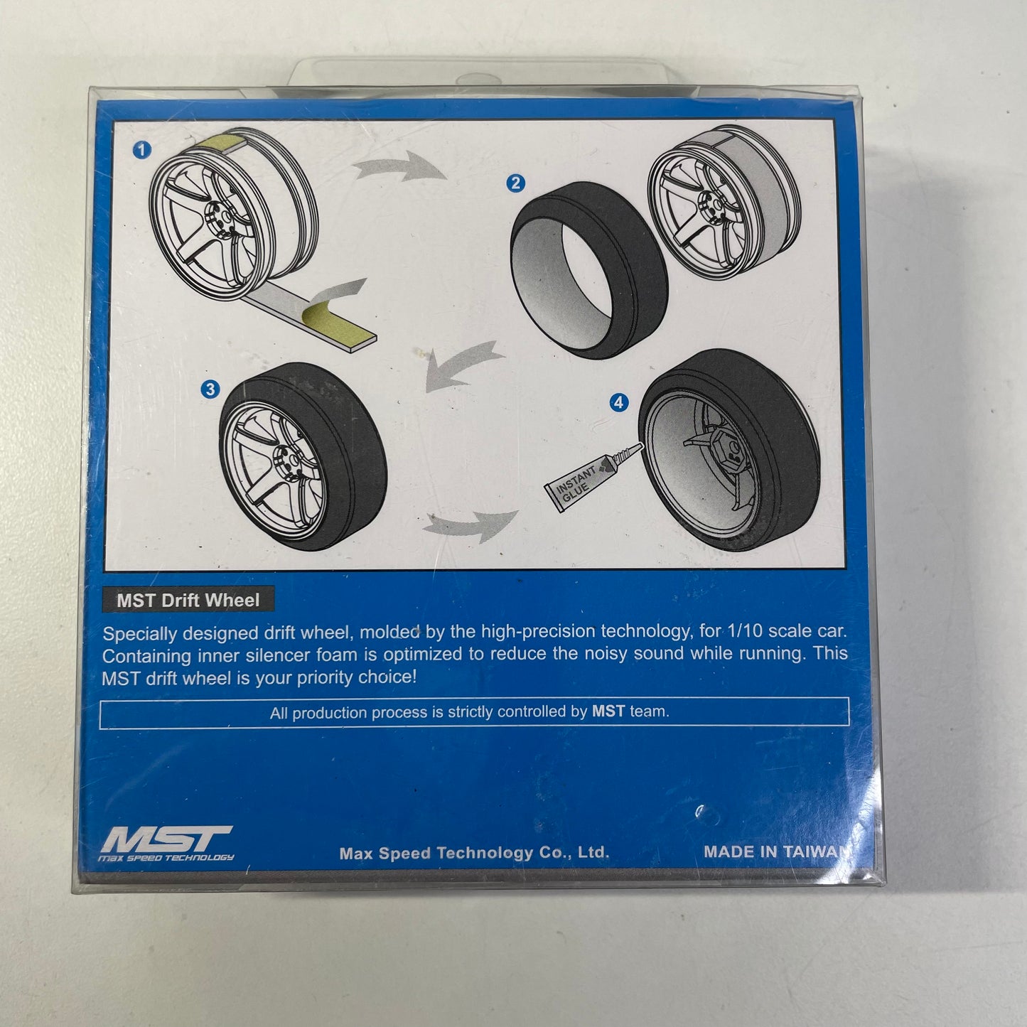 MST Wheels 5mm Offset X4 Dark Chrome