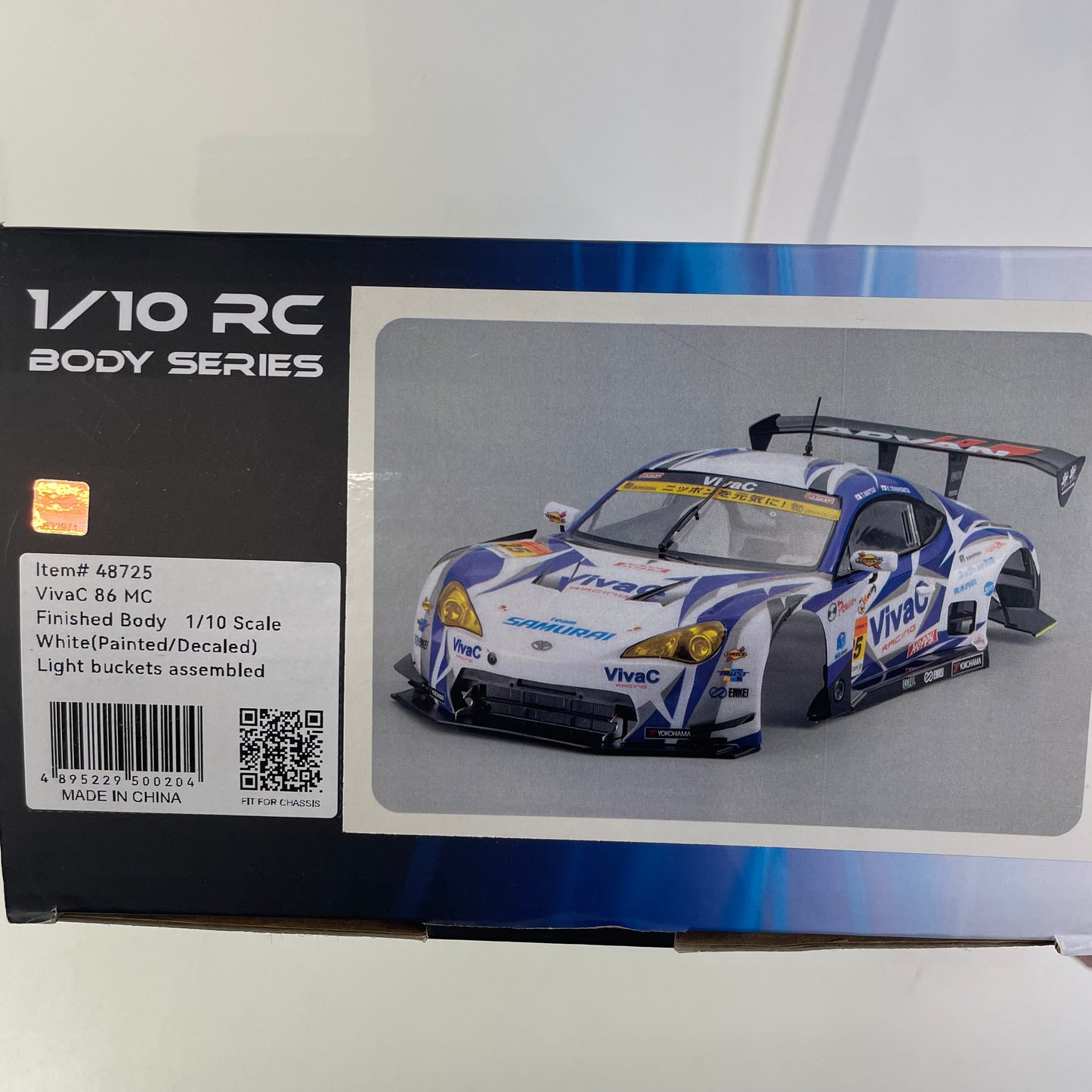 Killerbody 1/10 RC Body Shell Toyota GT86 #48725