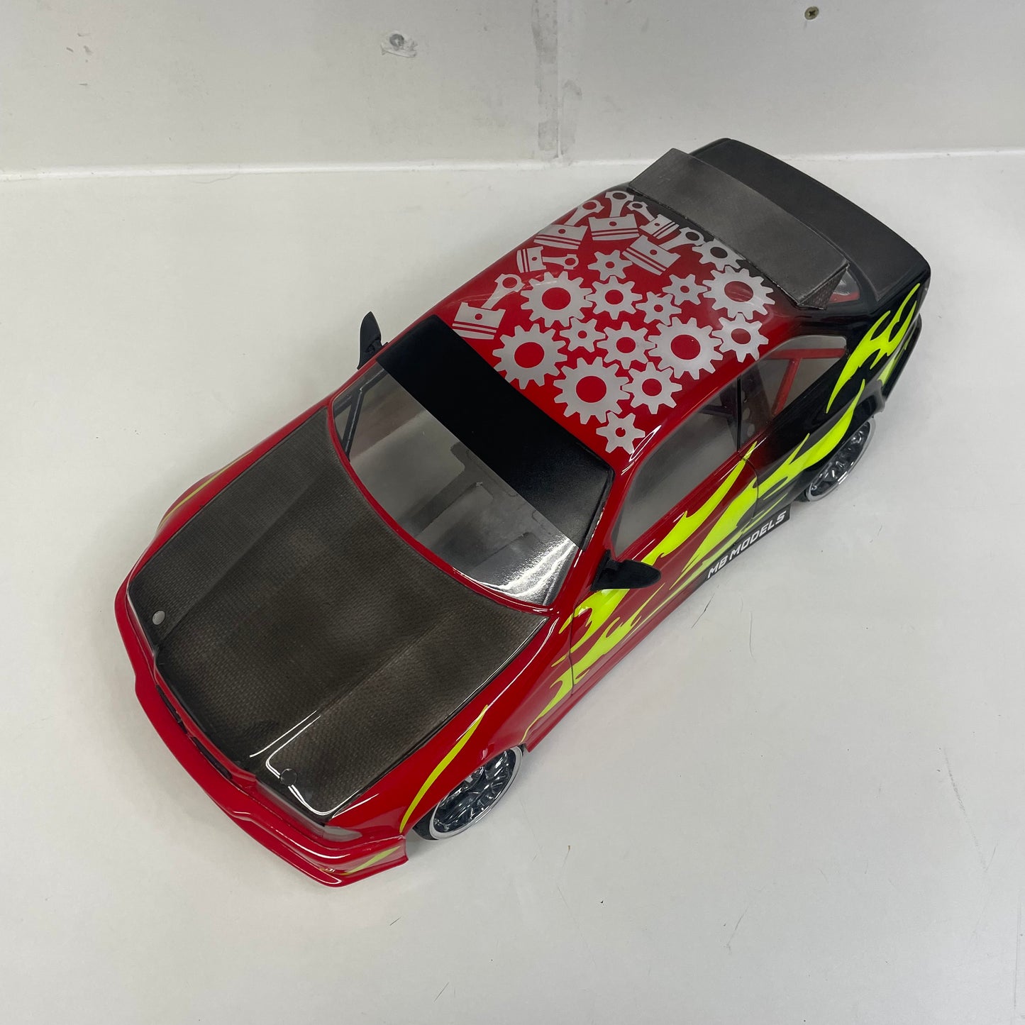 BMW E36 Drift Bodyshell Carbon Red