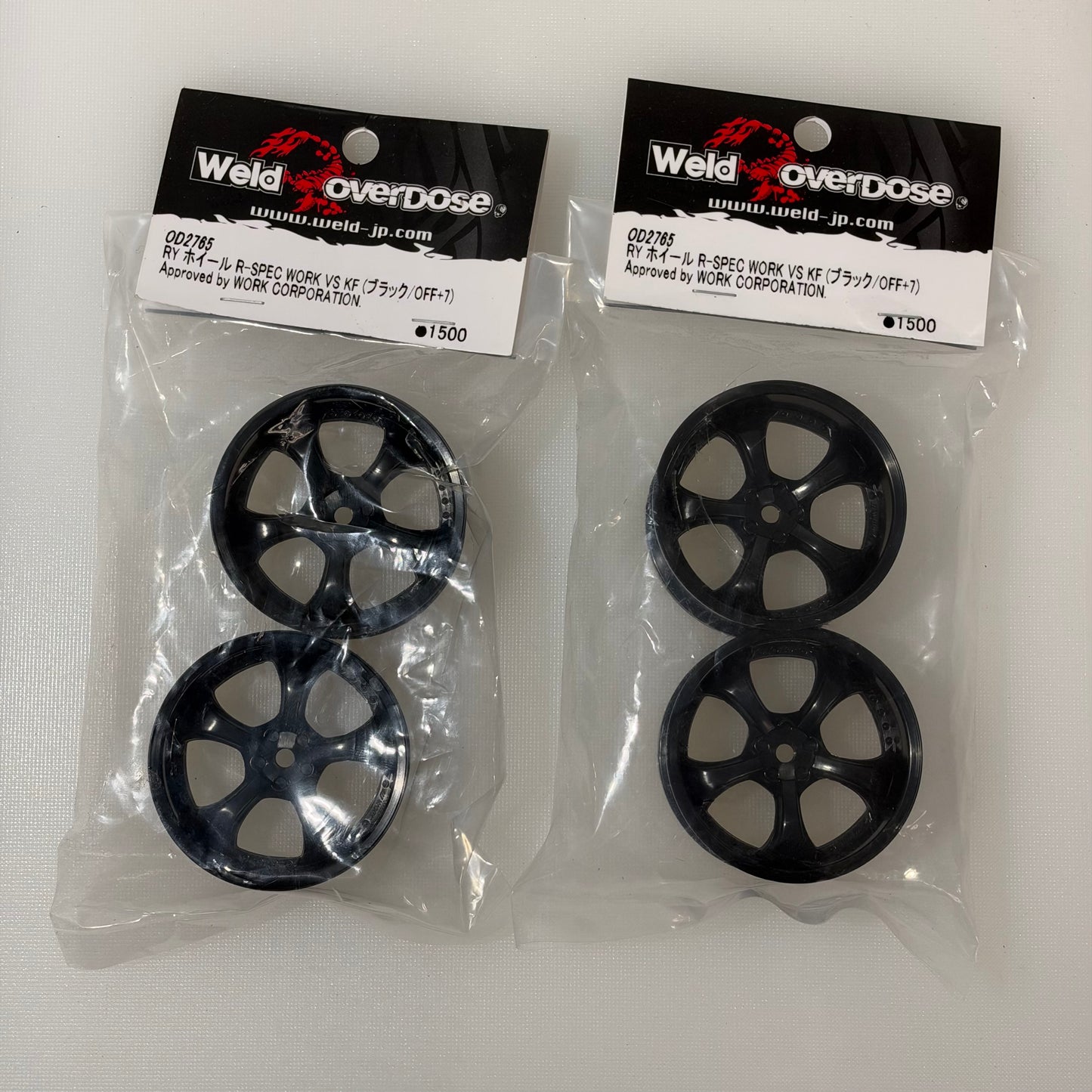 Overdose Work VS-KF Wheels Black 26 - 7mm Offset
