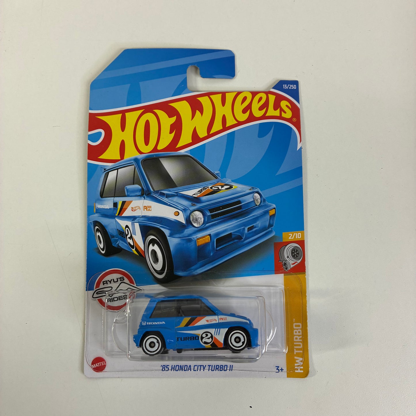 Hot Wheels '85 HONDA CITY TURBO II (BLUE/MULTI)