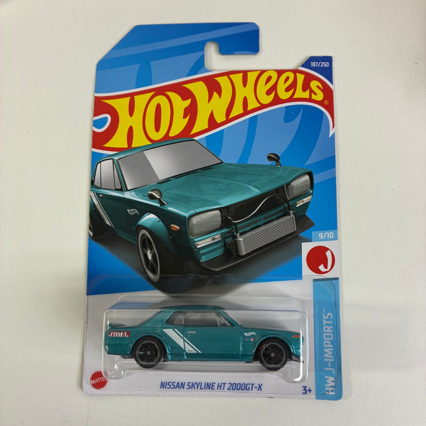 Hot Wheels NISSAN SKYLINE HT 2000GT-X (TEAL)