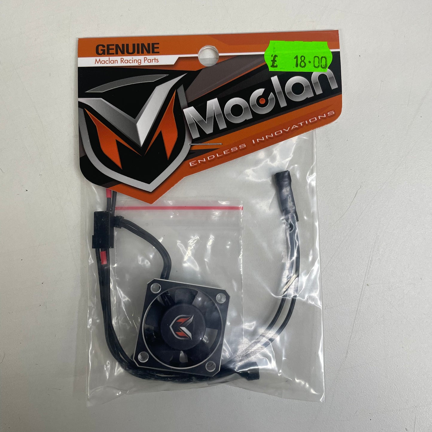 Maclan Black Red Blue Purple Silver Hurricane V2 Fan 30x30mm
