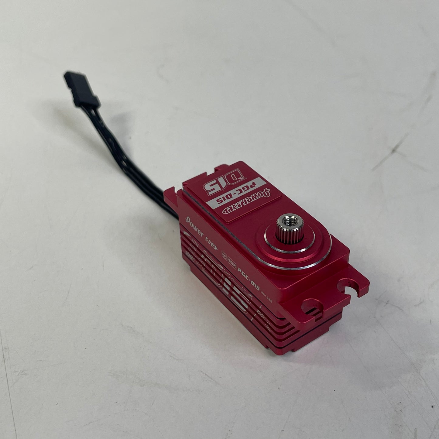 Power HD PGC-D15 Servo Red Alloy