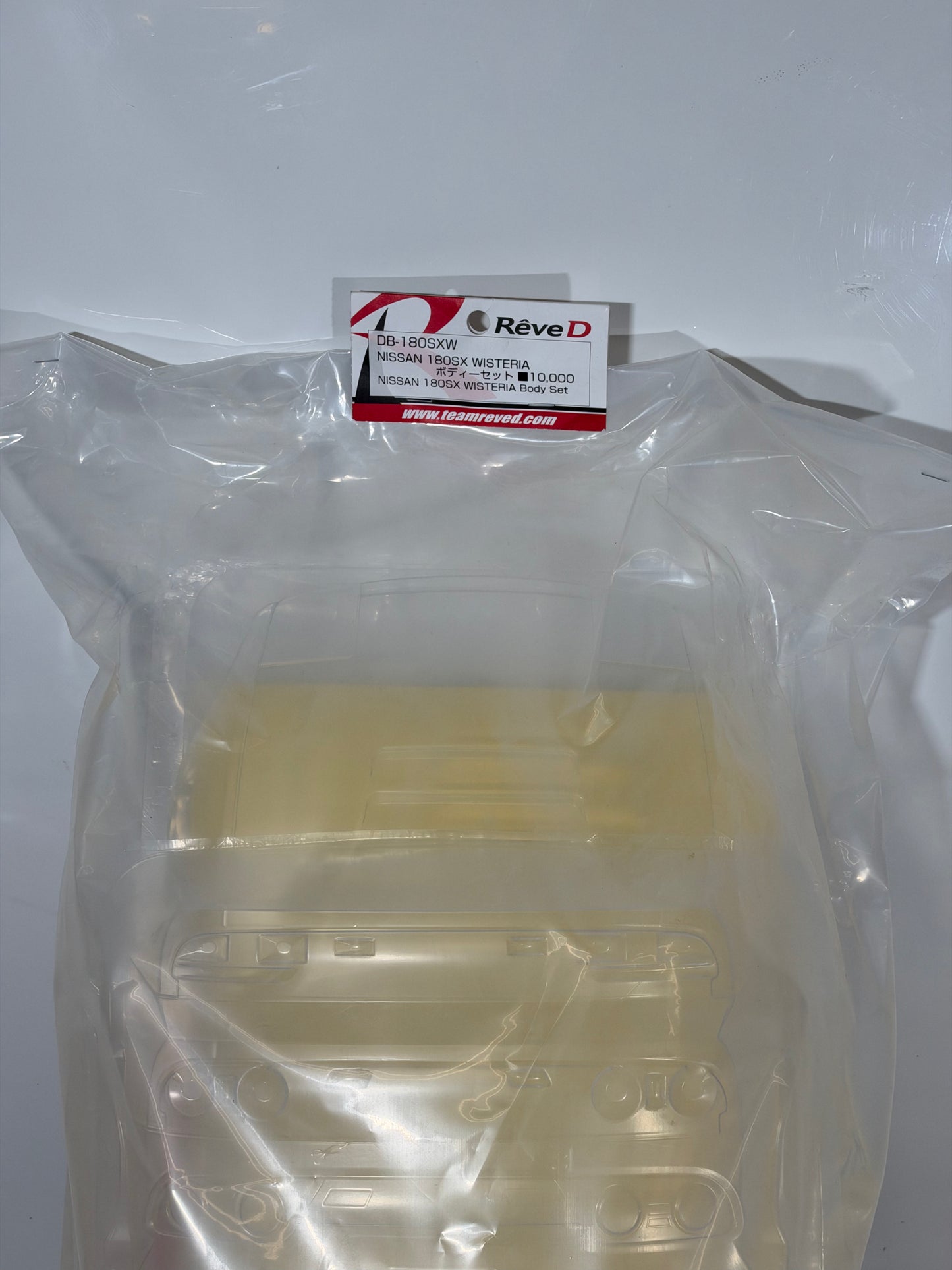 Reve D Westeria 180SX x Addiction Bodyshell Clear Uncut