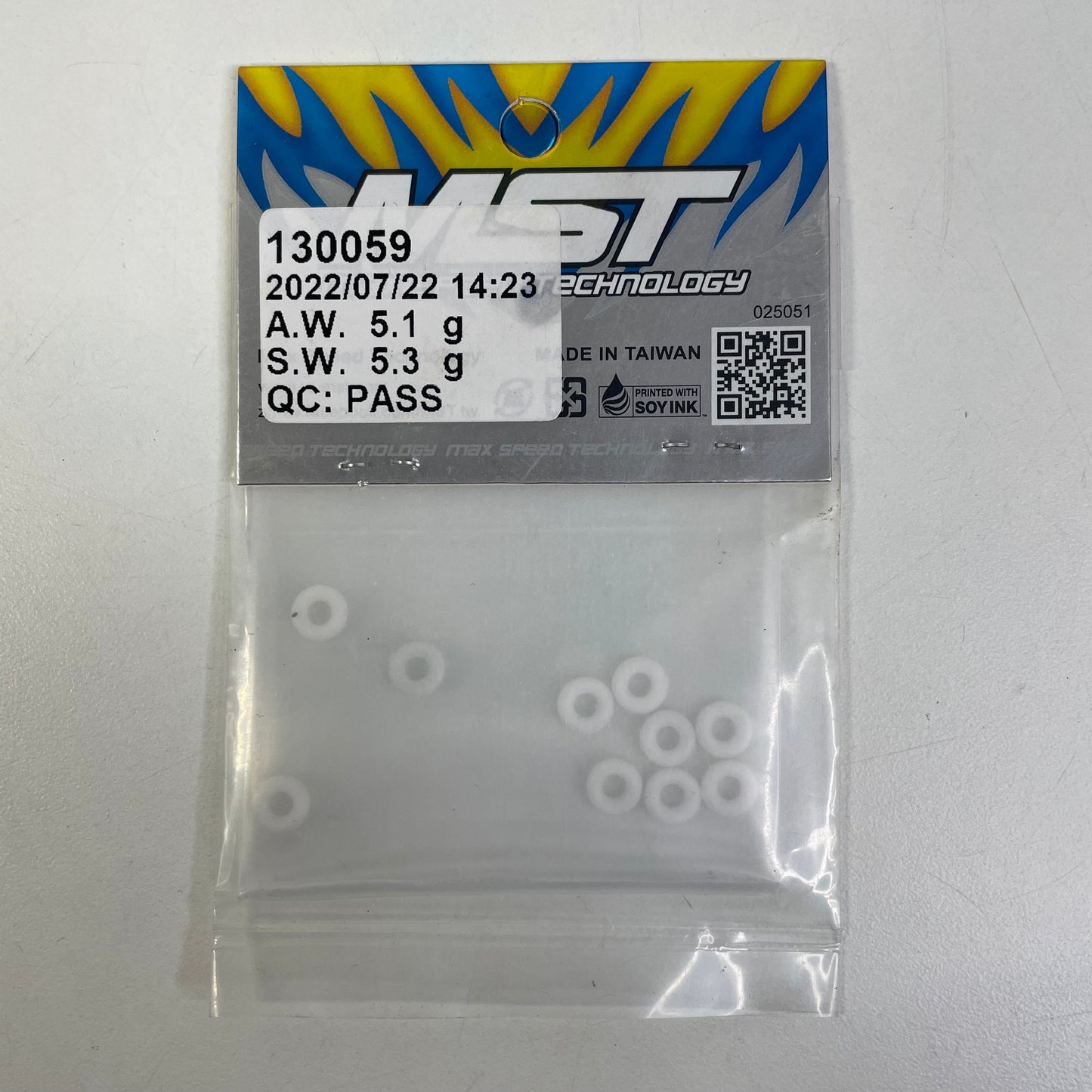 MST High-smooth damper O-ring P3 (white) (10)