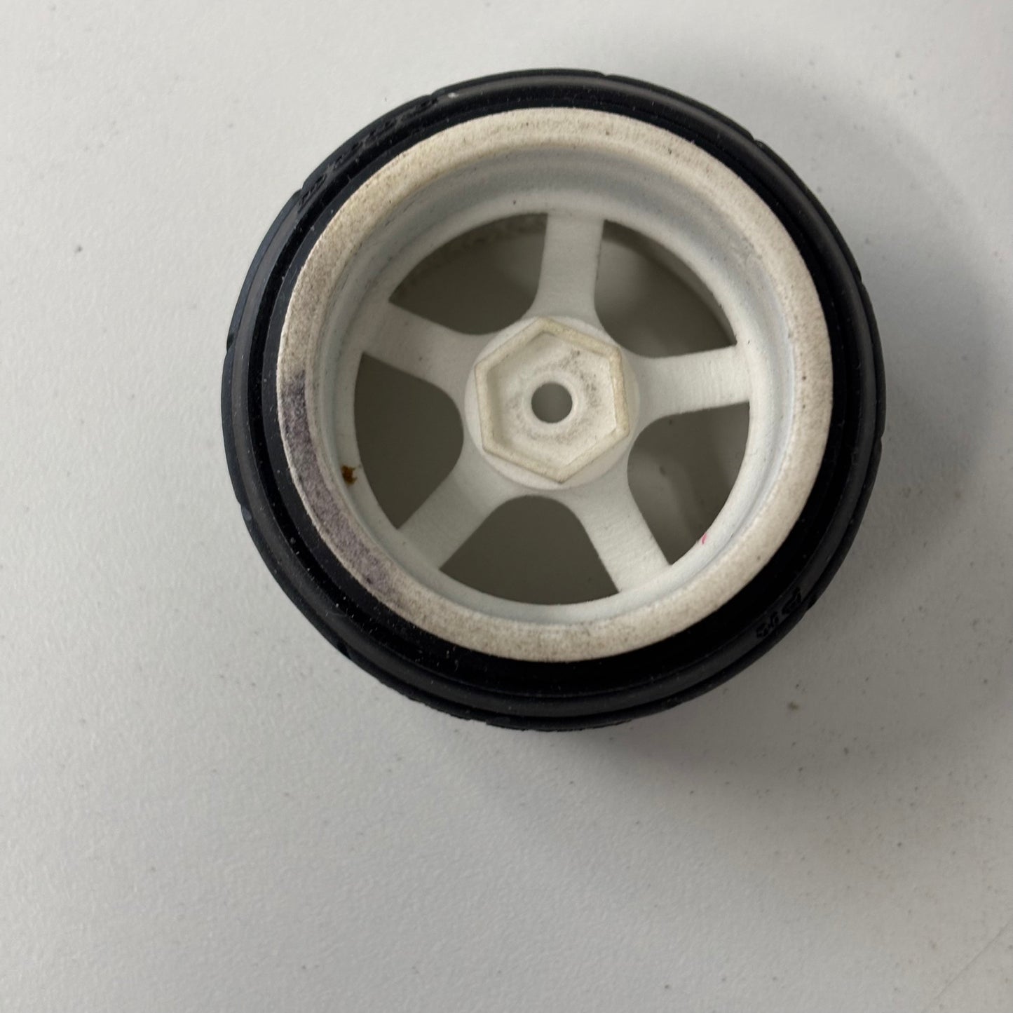 3D Printed Deep Dish Wheel & Rubber Grip
