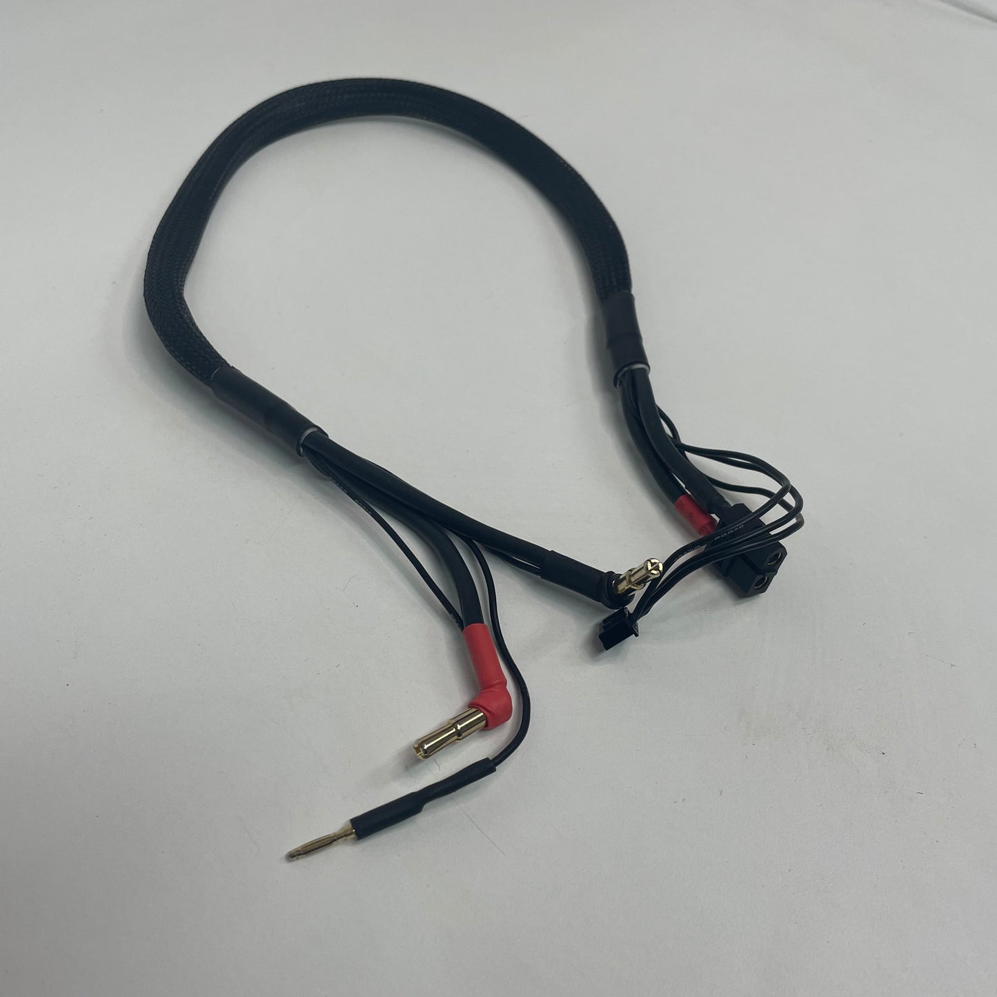 XT60 Charge Cable 4/5mm Bullet Connector Black