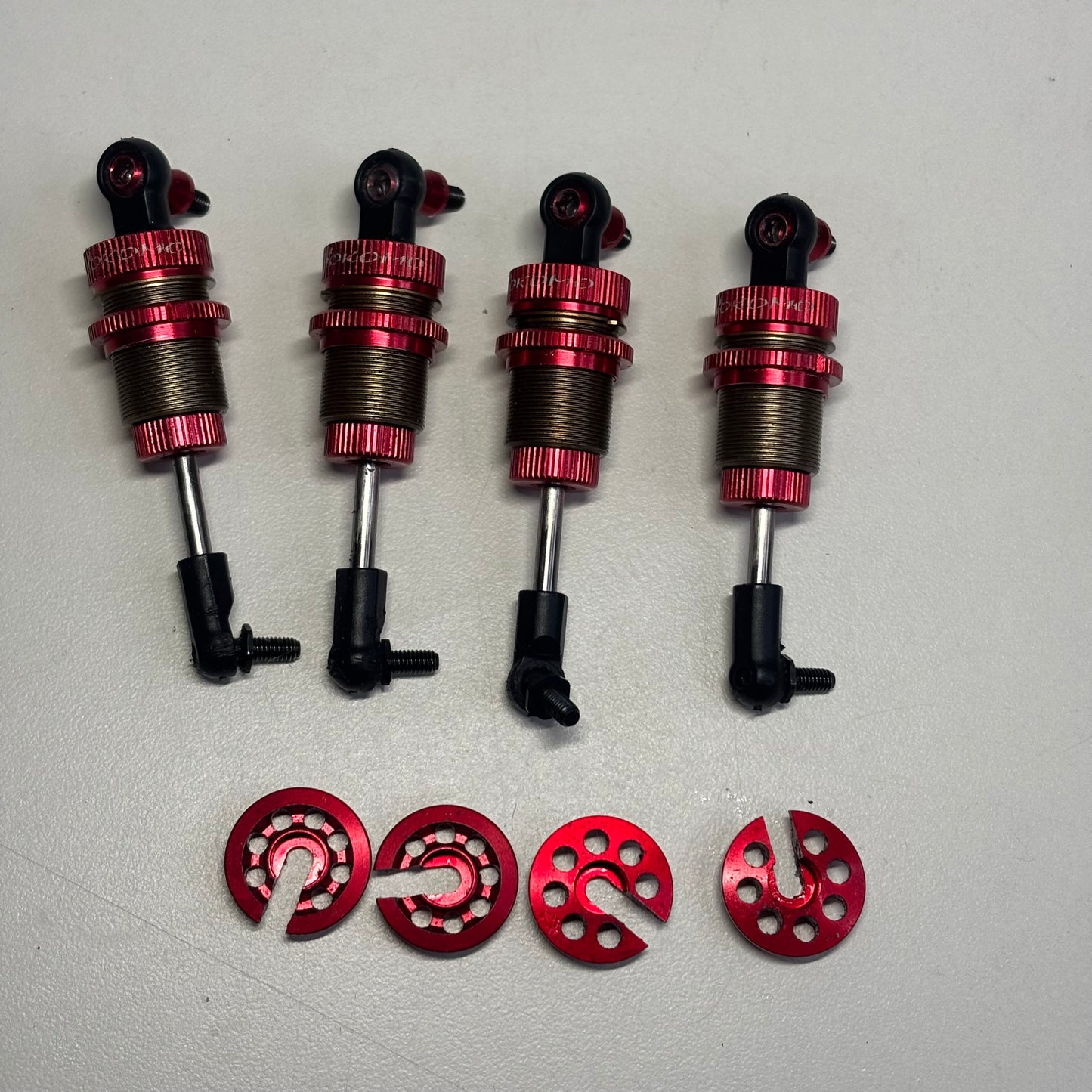 Yokomo Big Bore Red Alloy Shocks