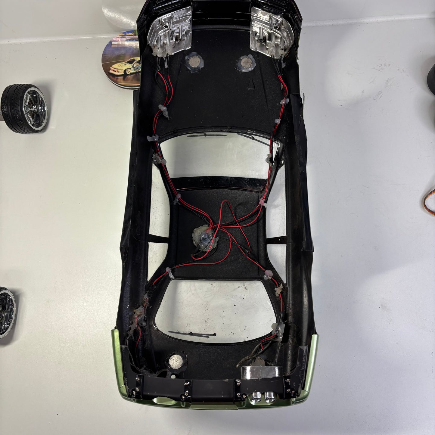 Killerbody Nissan R34 GTR Bodyshell Millenium Jade Green