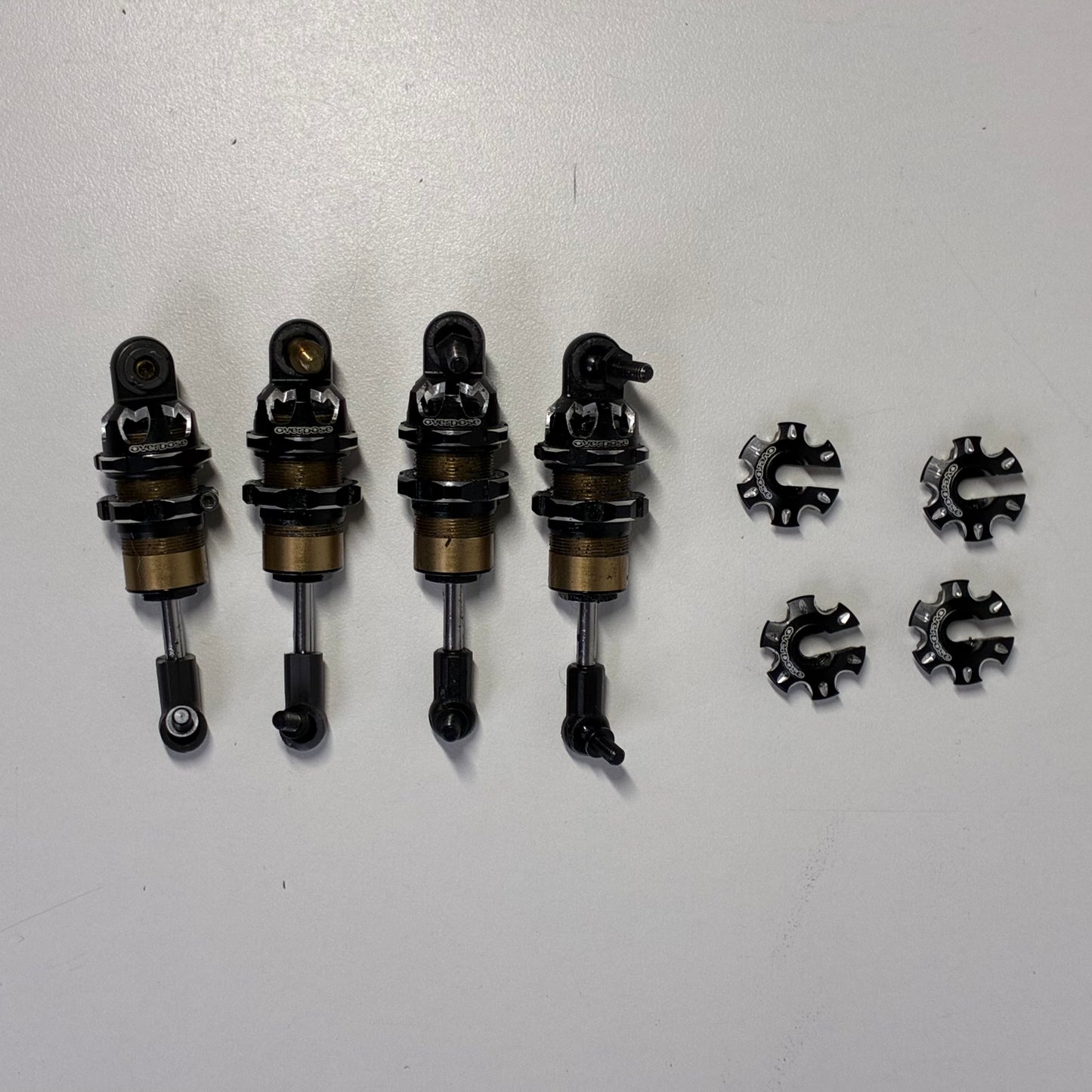 Overdose Alloy HG3 Black Shocks