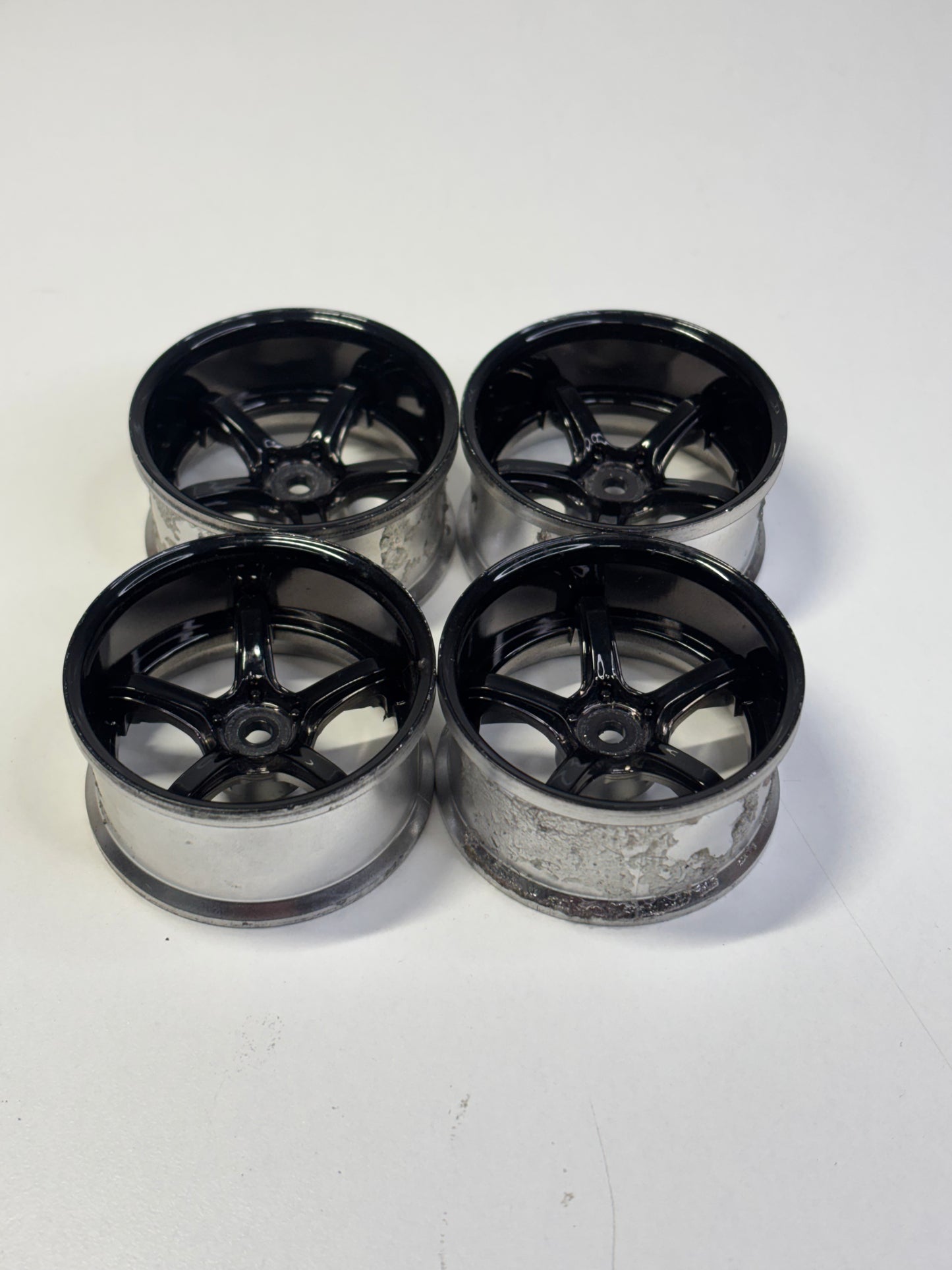 Lab Black Dark Chrome Wheels Offset 8