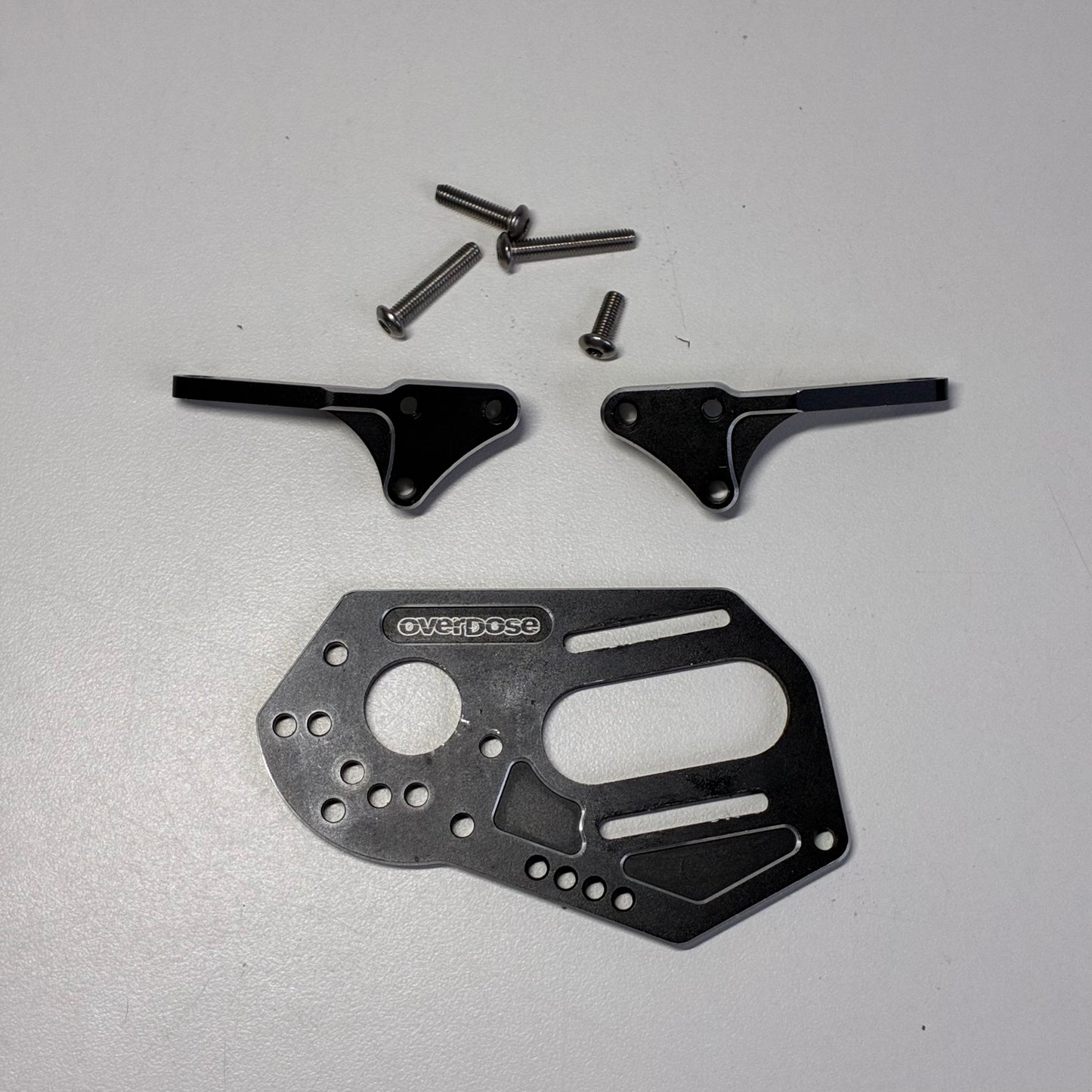 Overdose Black Alloy High Mount Mount Kit OD2877