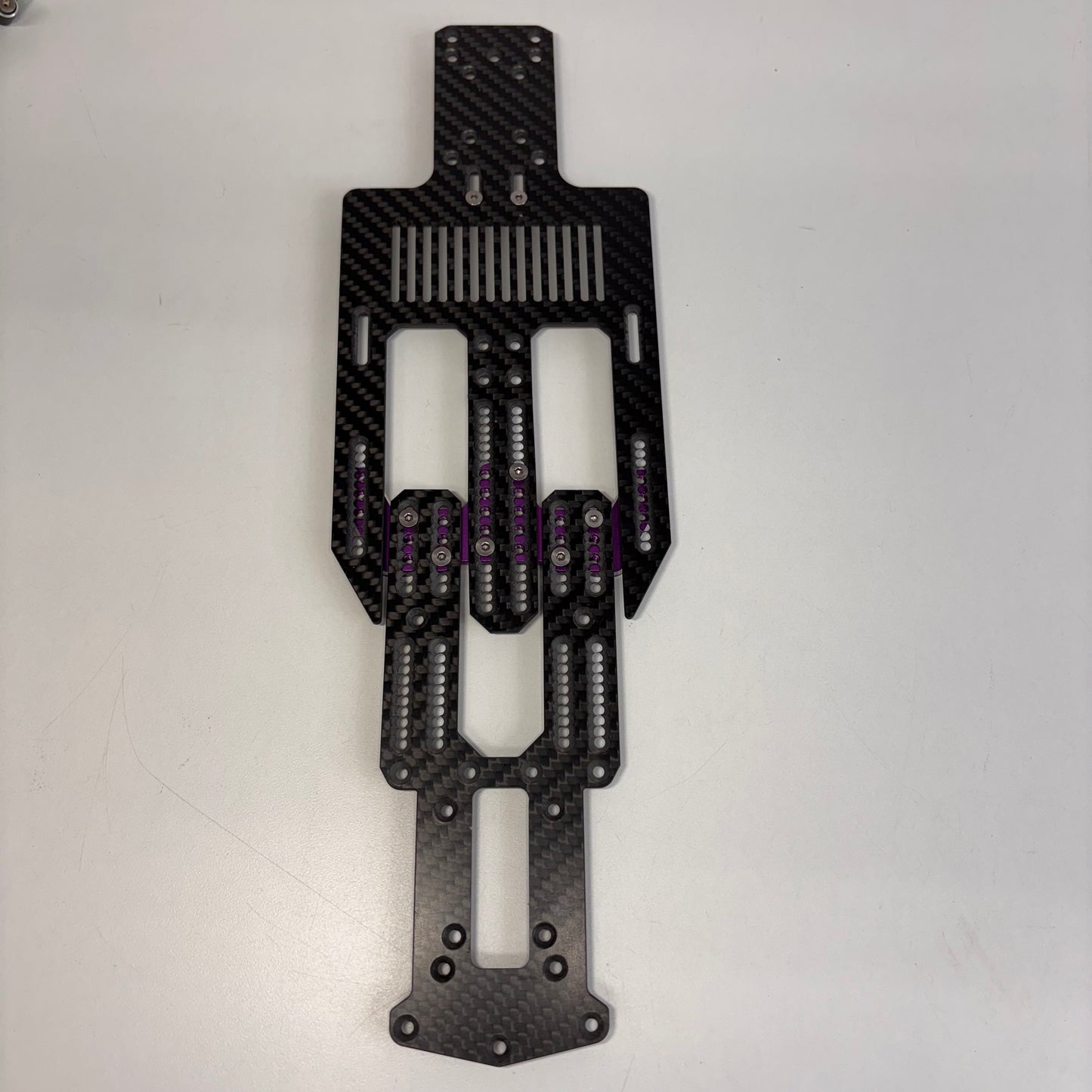Rhino Racing Shark Alloy Purple/Black Carbon Deck