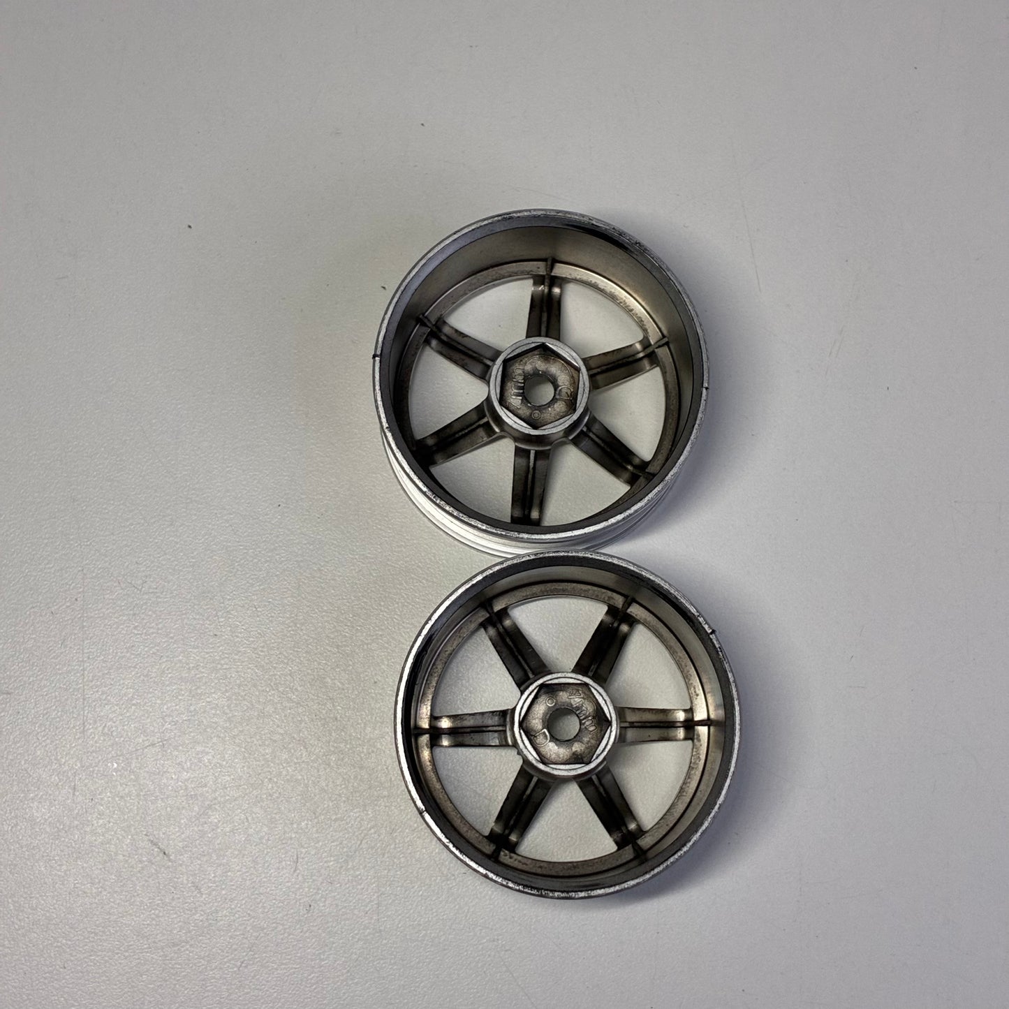 Shibata GRK Silver Wheels Offset 7mm