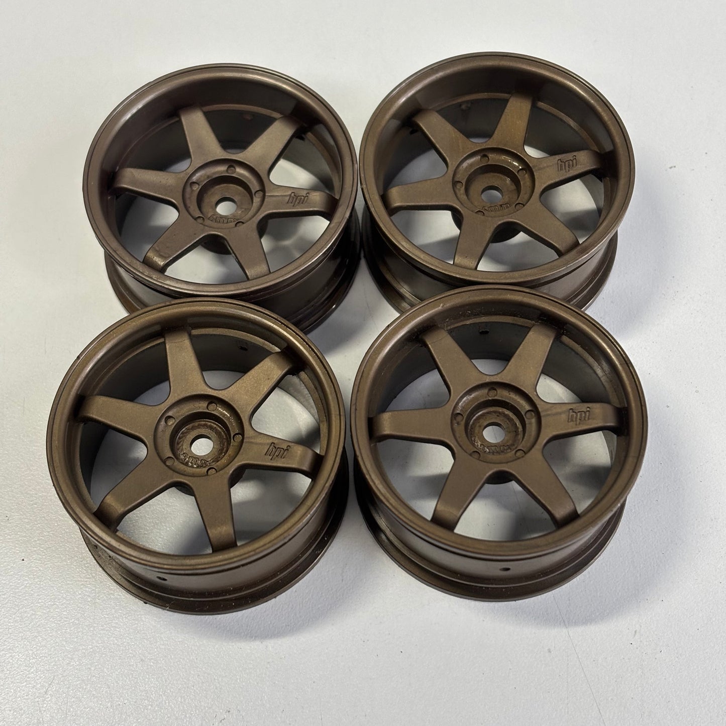 HPI Bronze TE37 3/6mm Offset Wheels
