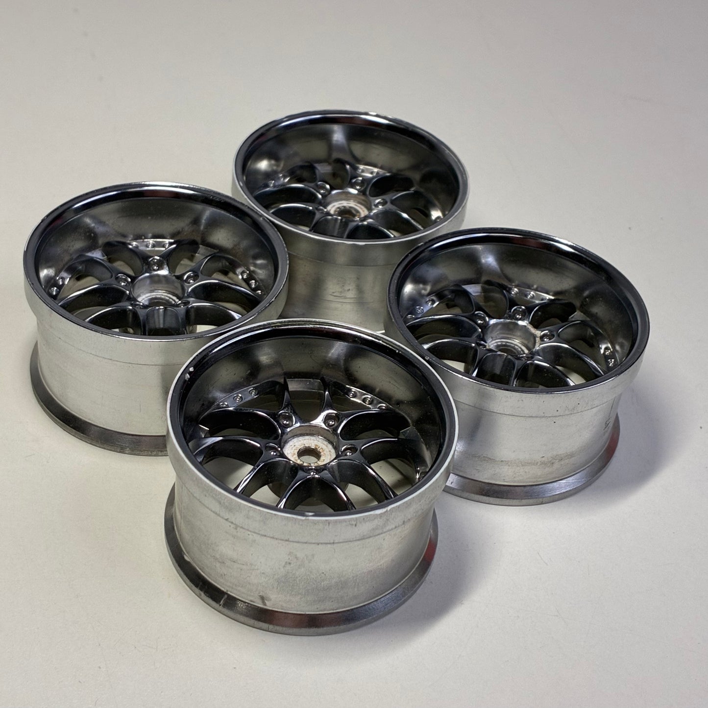 Top line SSR Wheels Chrome Silver 30mm Offset 6mm