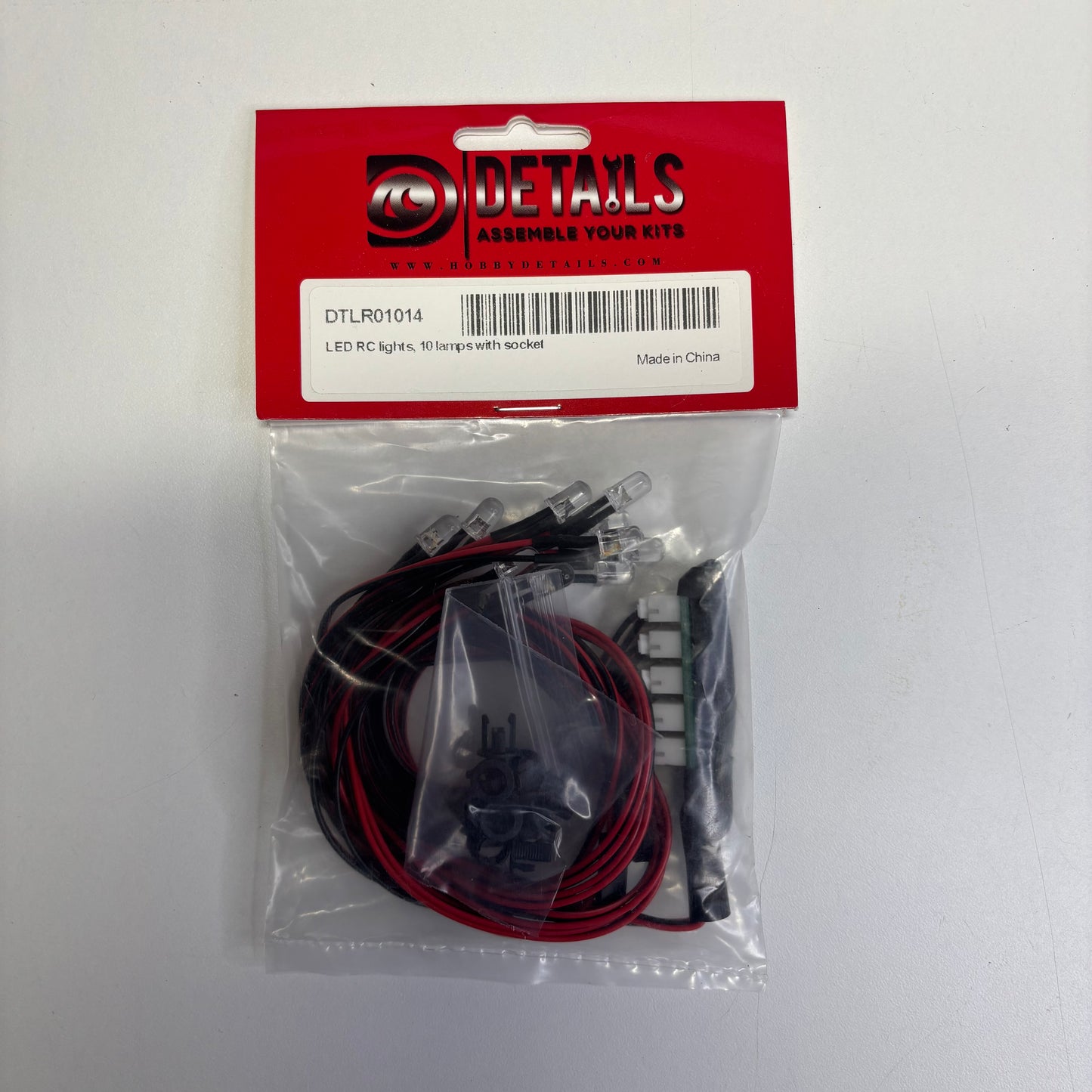 Details LED RC Lights Kit