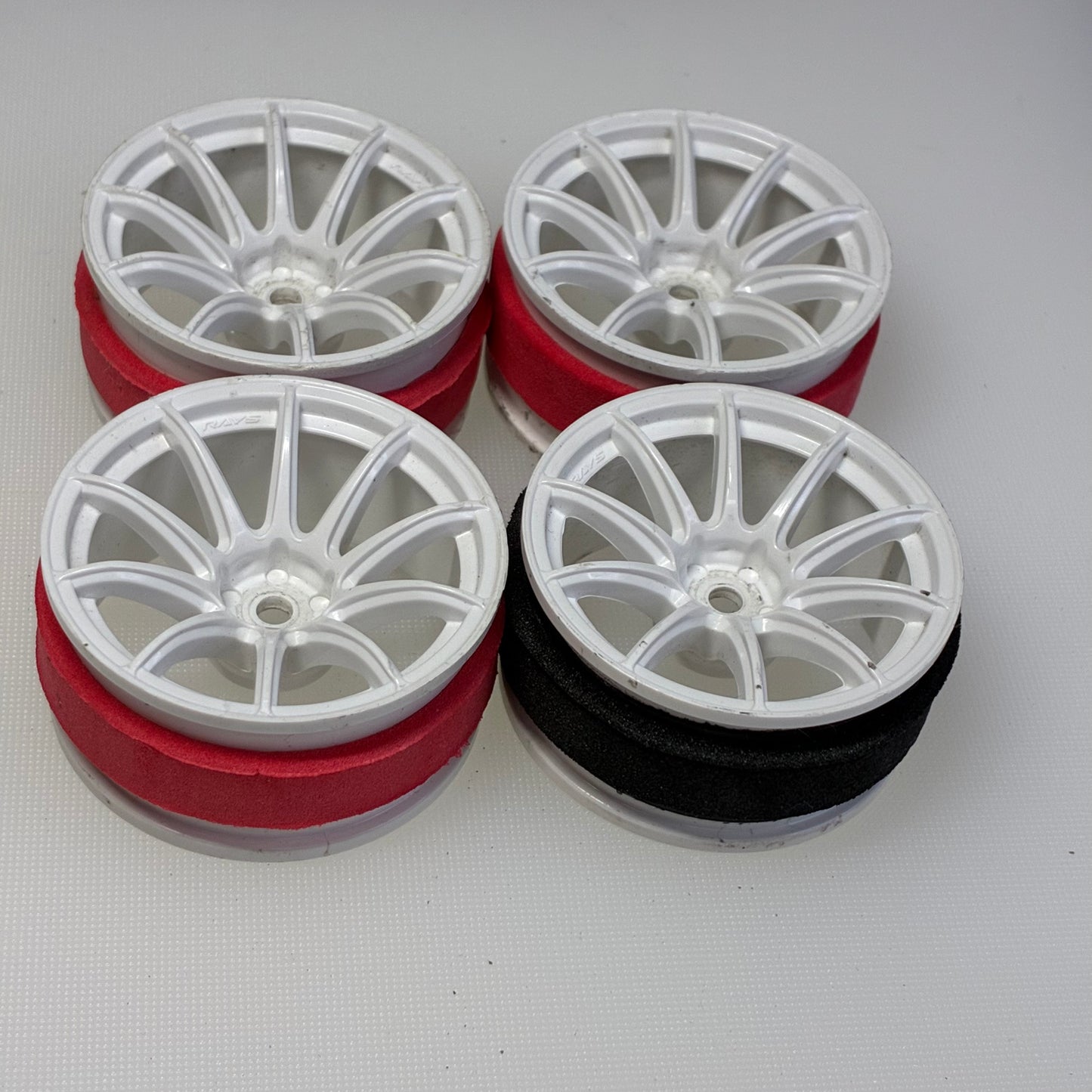 Overdose Rays 57 White Wheels 5mm/7mm