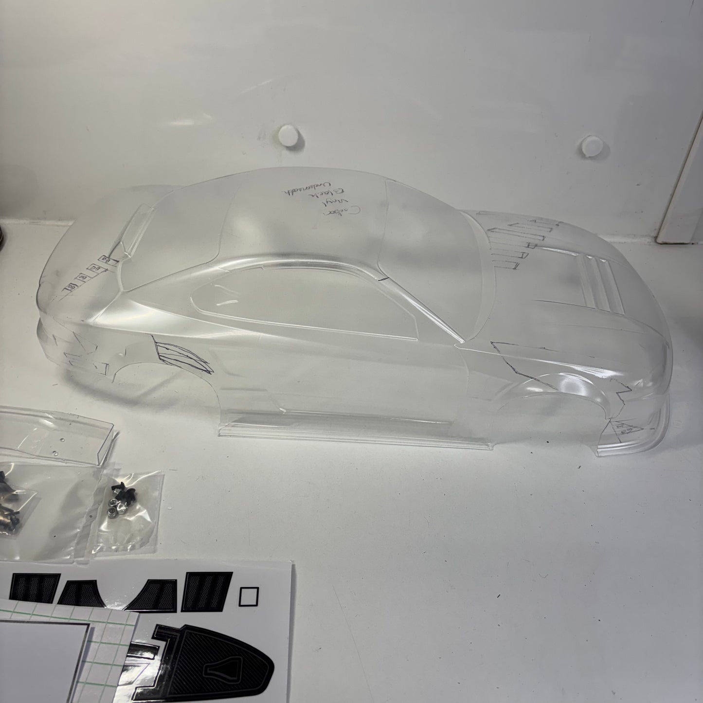 L&L Models TC515 200mm Nissan S15 Bodyshell Clear