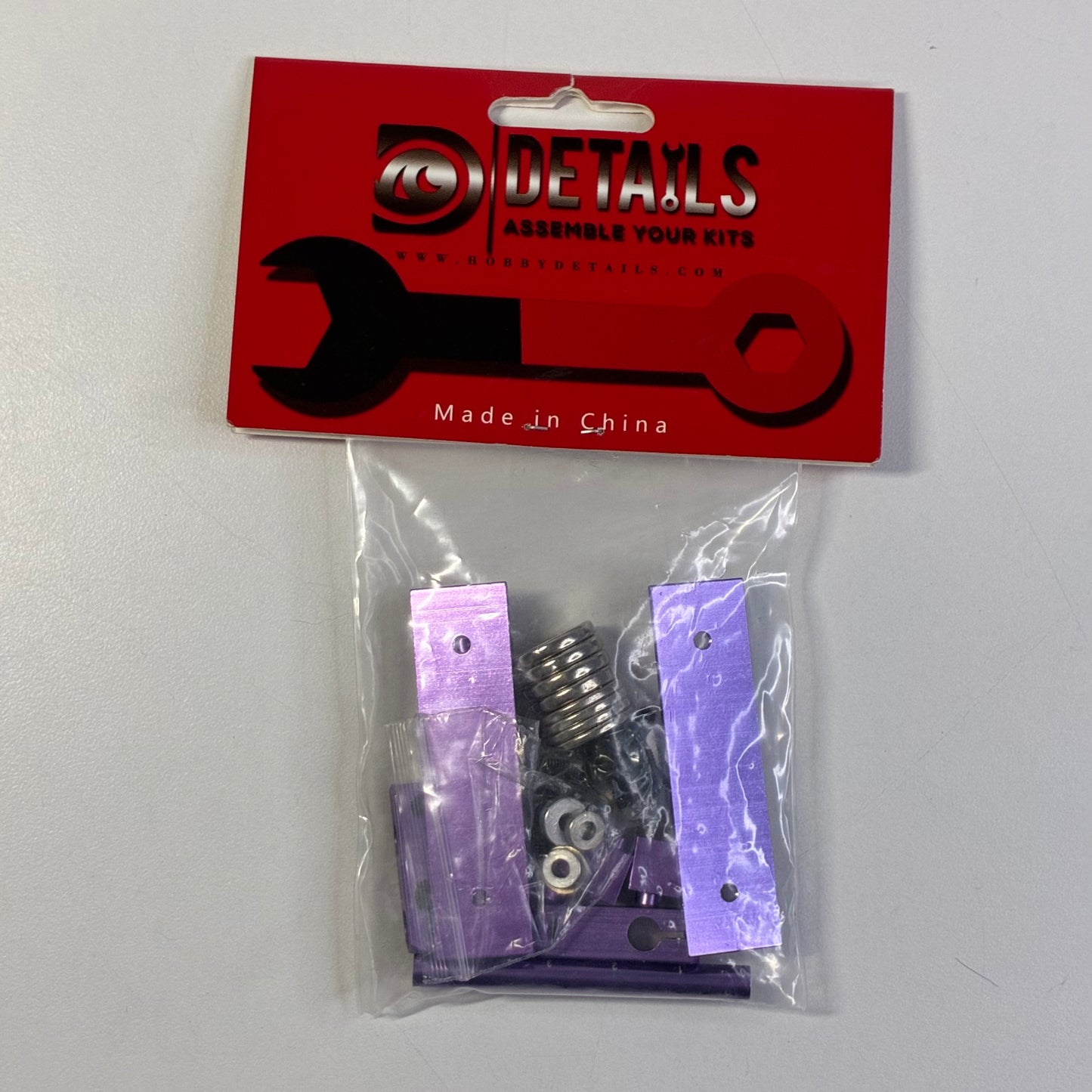 Aluminum Magnetic Body Mount Set A Type Purple