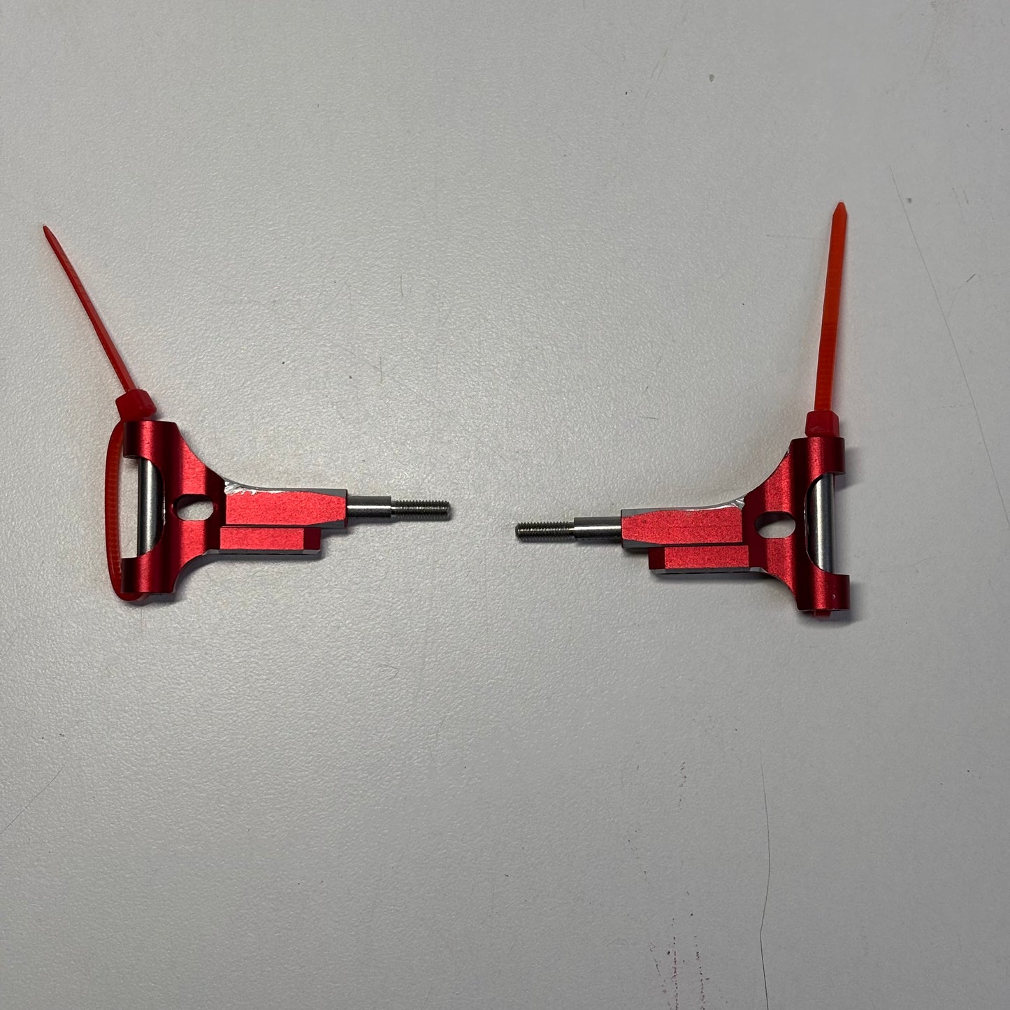 Rhino Racing Shark Front Arms Red Alloy