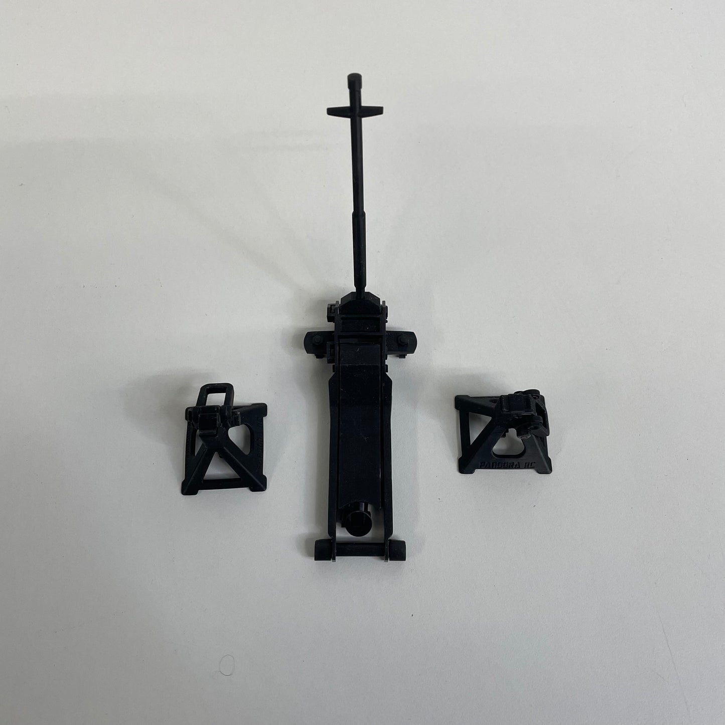 Scale Garage Accessories Trolley Jack and Axle Stands