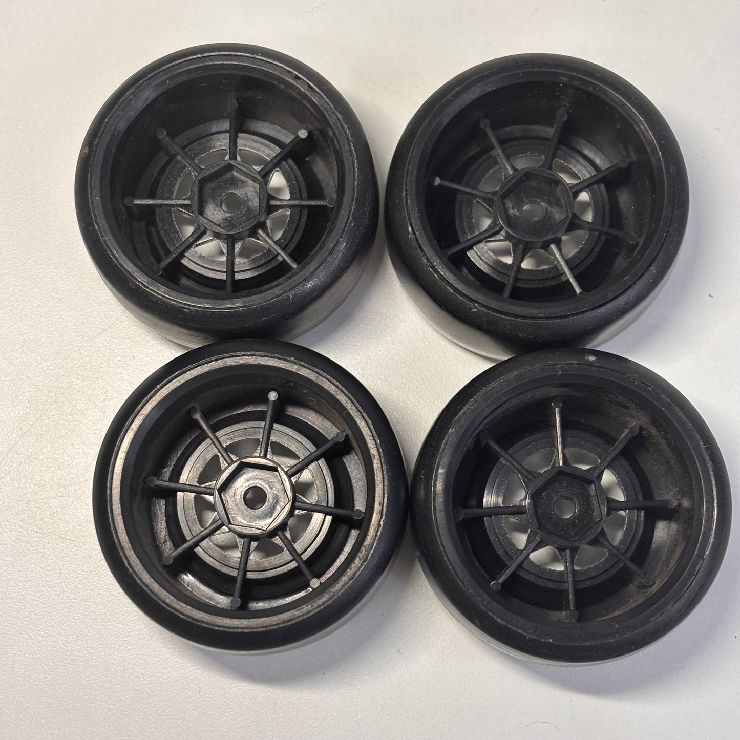 Wheels And Tyres LP86 AE86 Inch Down Black Silver 9mm Offset